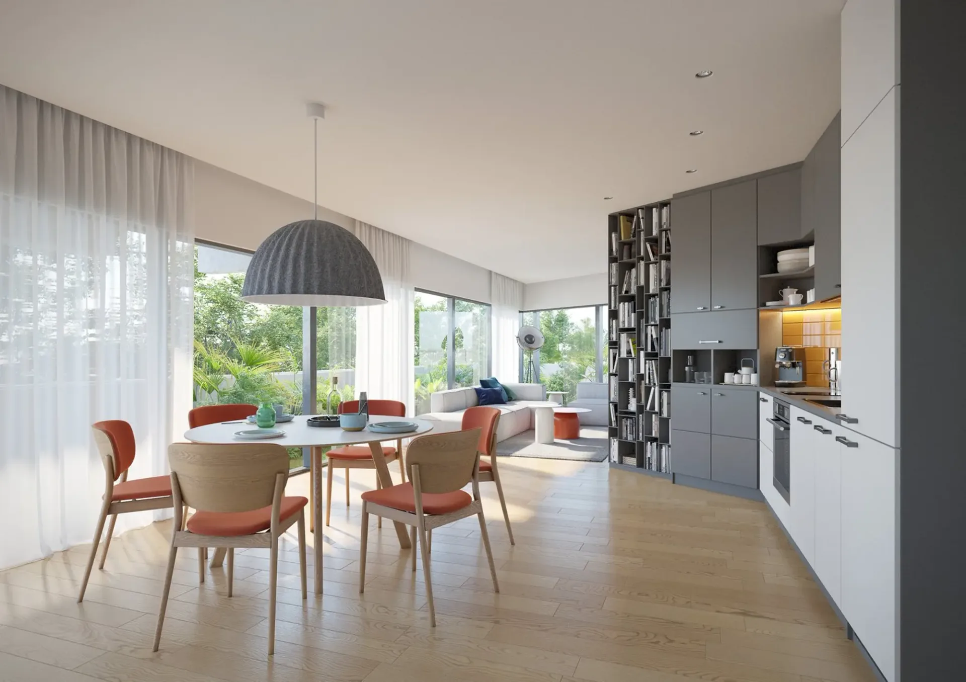 3.5-Zimmer-Neubauwohnung mit grosser Terrasse und privatem Garten - Letzte verfügbare Wohnung