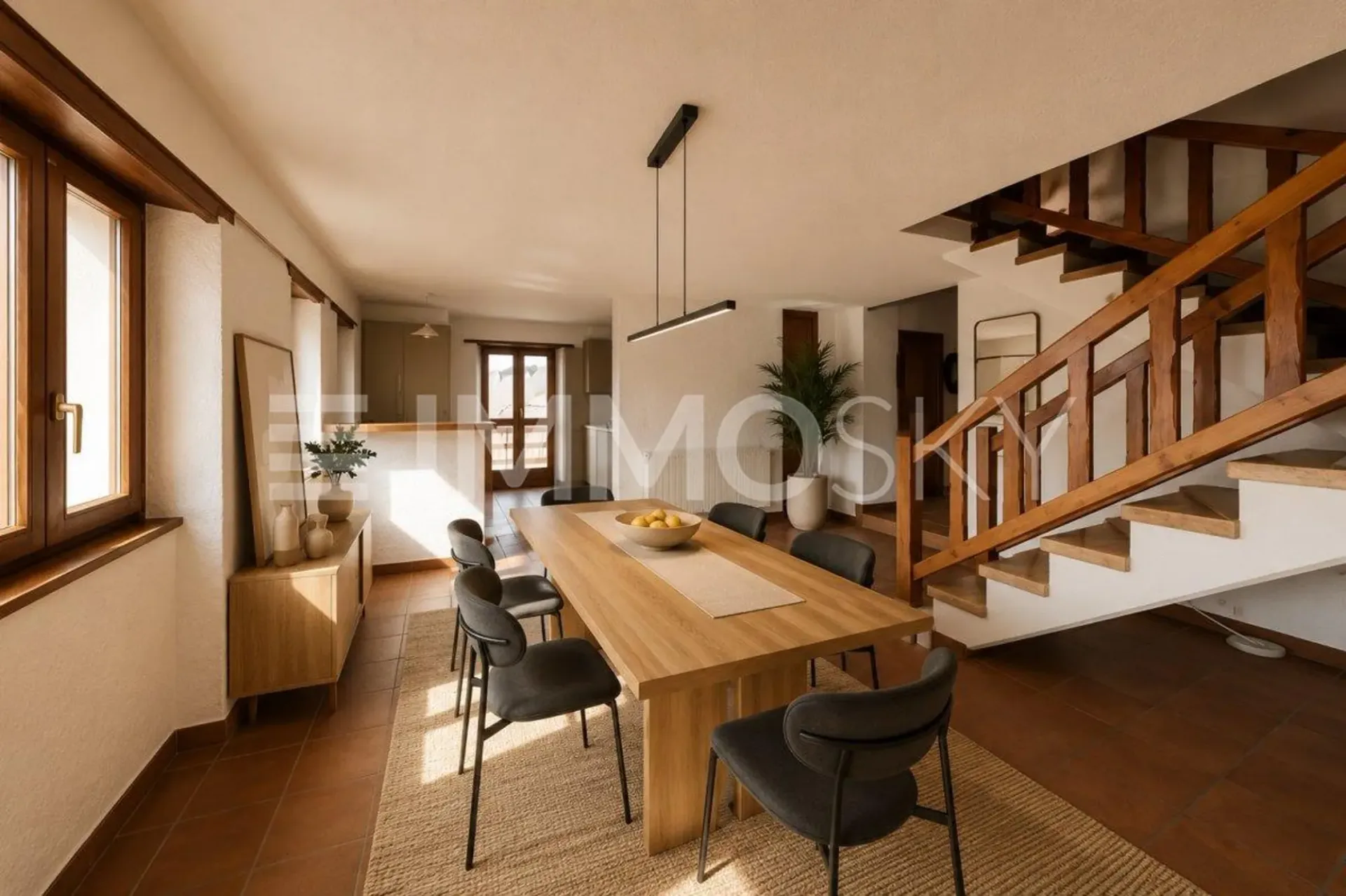 Einkommensobjekt mit 2 Wohnungen in Miège (REN ca. 4%)