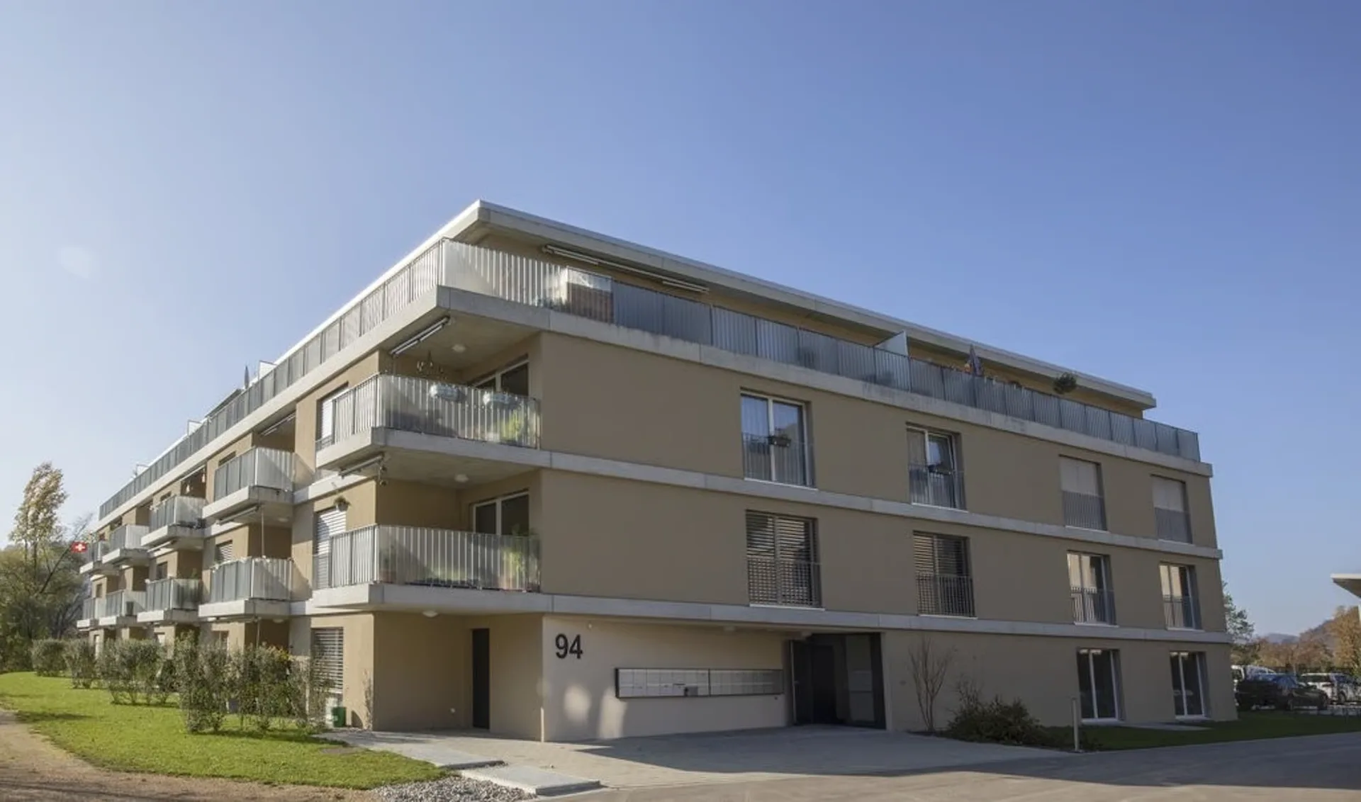 Moderne Attika-Wohnung mit eigenem Waschturm