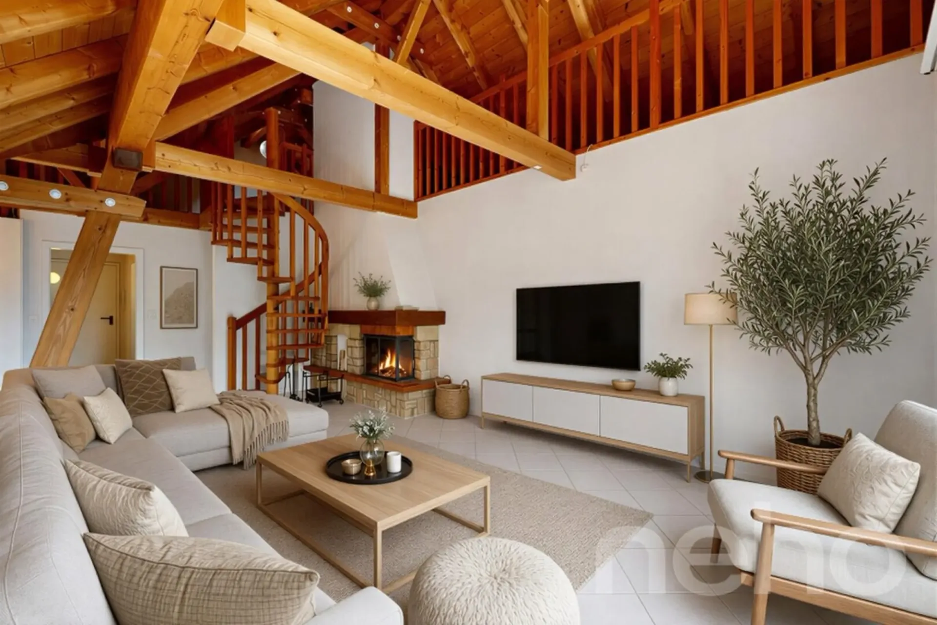 Prachtvolle 4,5-Zimmer-Wohnung mit Galerie und großem Raum