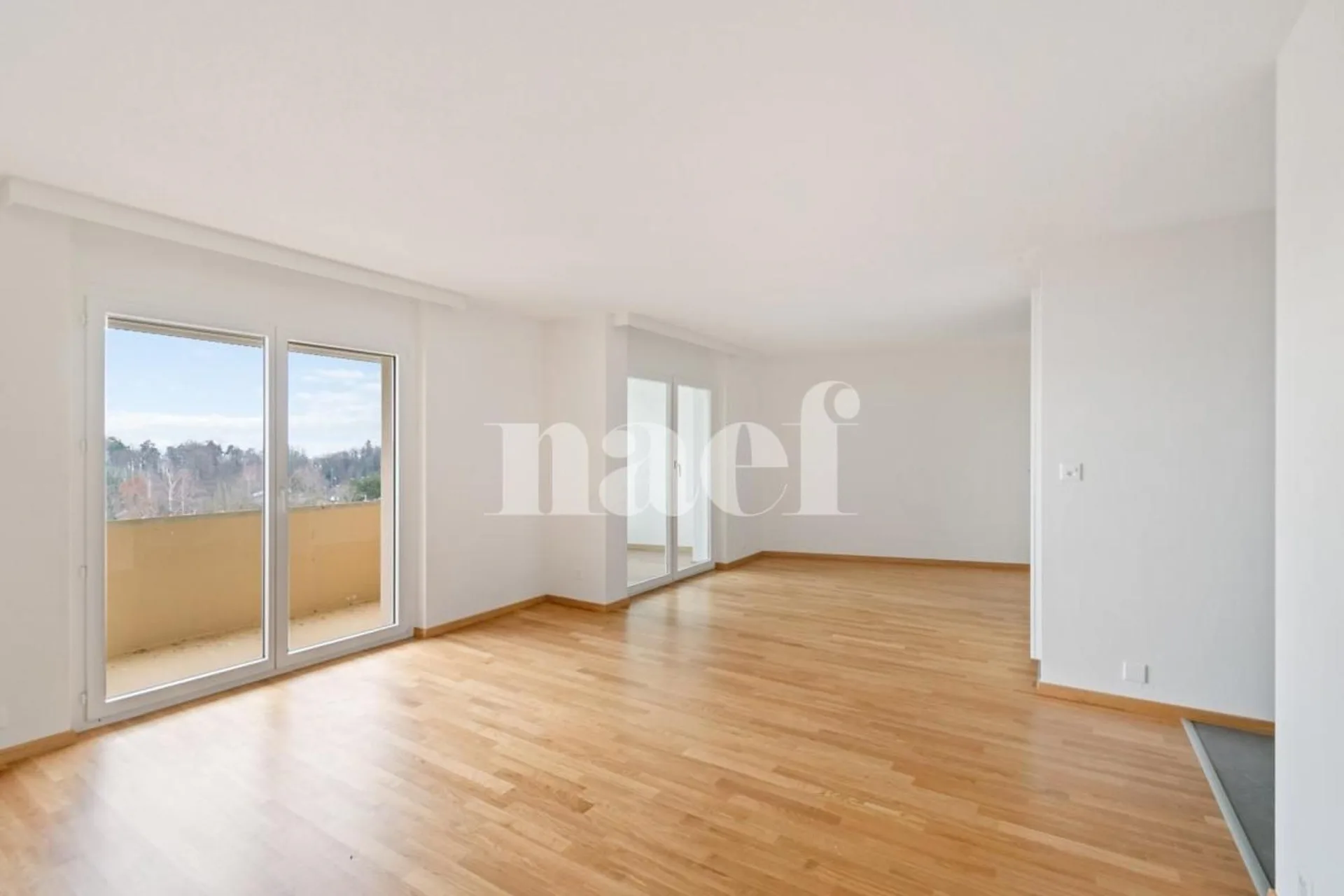Auf den Höhen von Neuchâtel, 4.5-Zimmer-Wohnung im 4. Stock