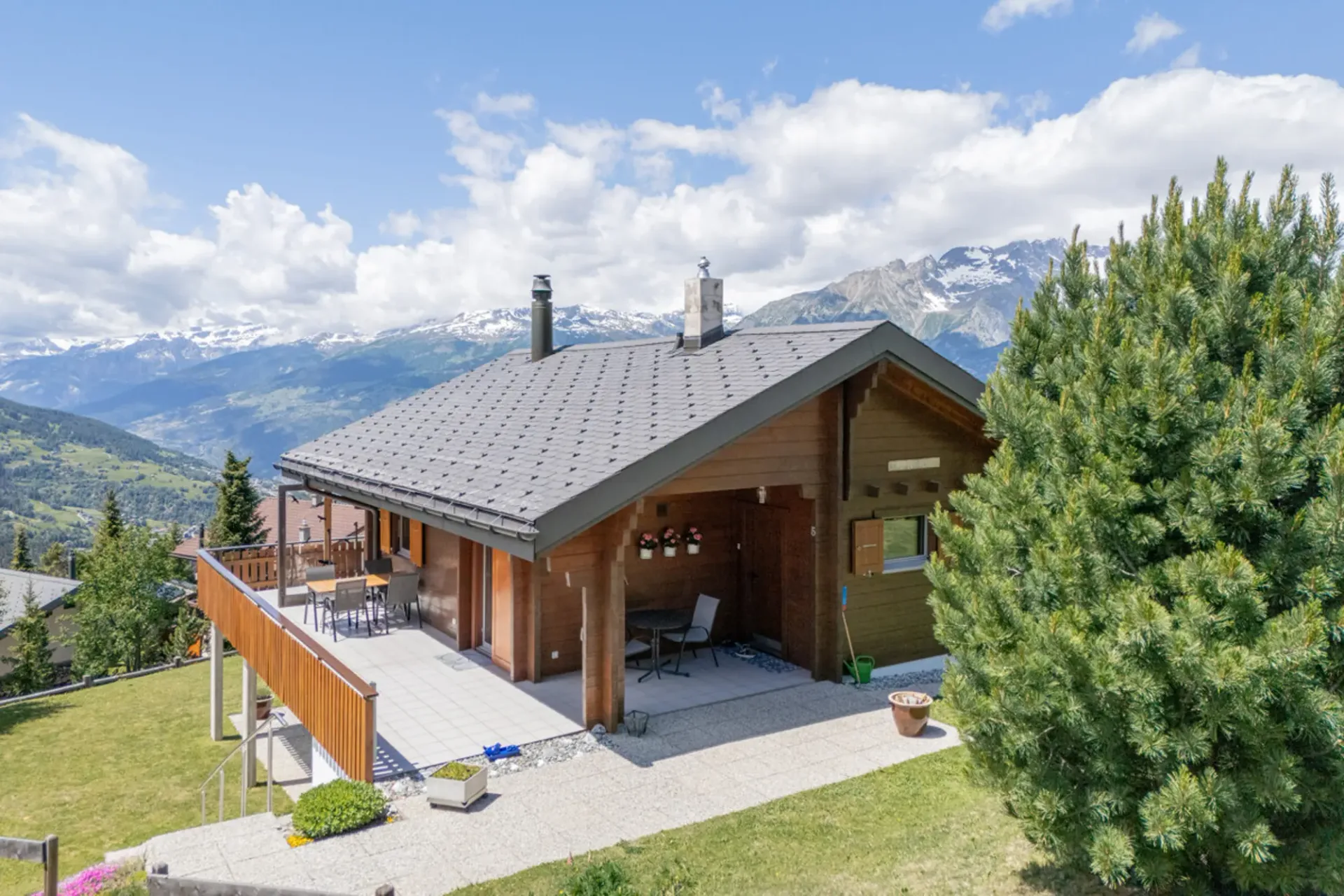 Charmantes Chalet mit Weitsicht in Bürchen