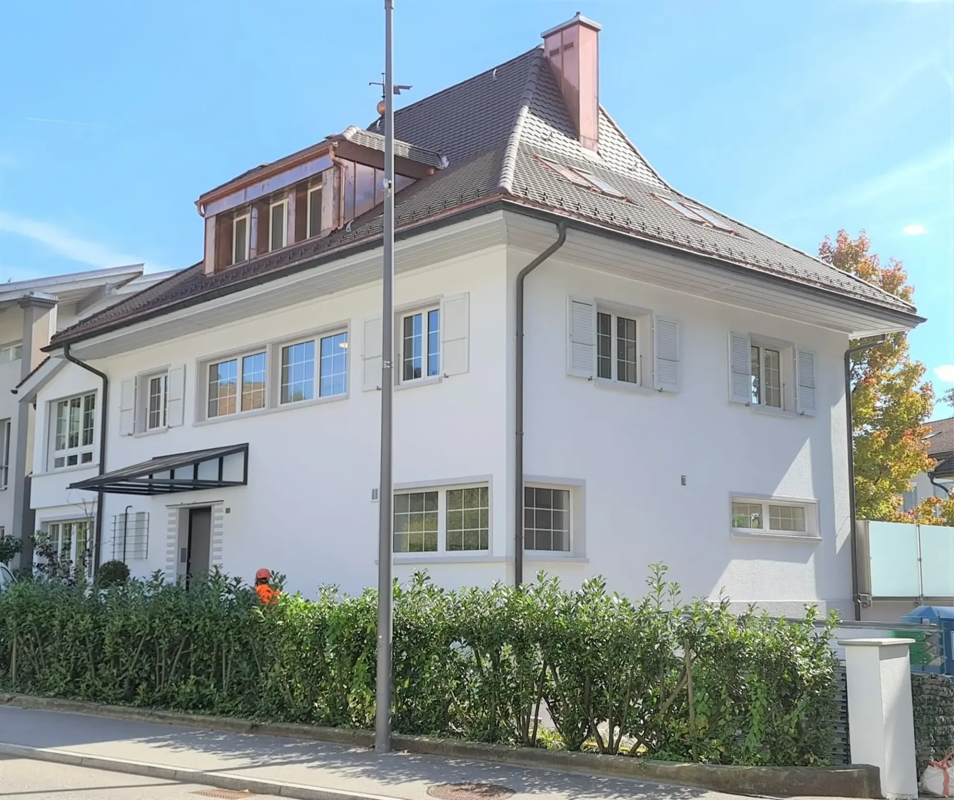 Tolle 2.5-Zimmer-Soussol-Wohnung in Villa in Aarburg