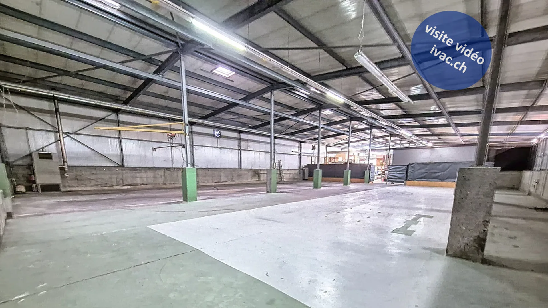 Industriehalle von 790 m2 (Los 2) in Lucens / VD