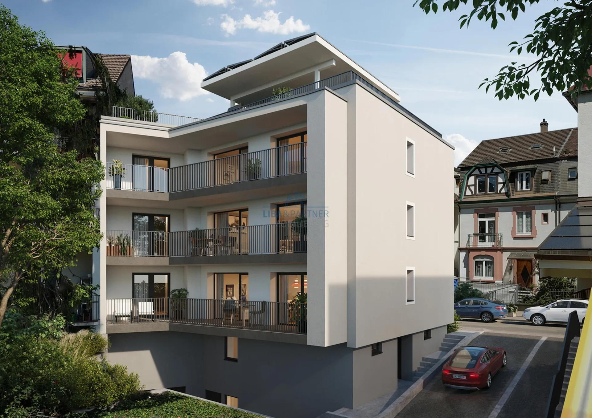 Exklusive 4.5-Zimmer-Erdgeschosswohnung an zentrale Lage in Birsfelden