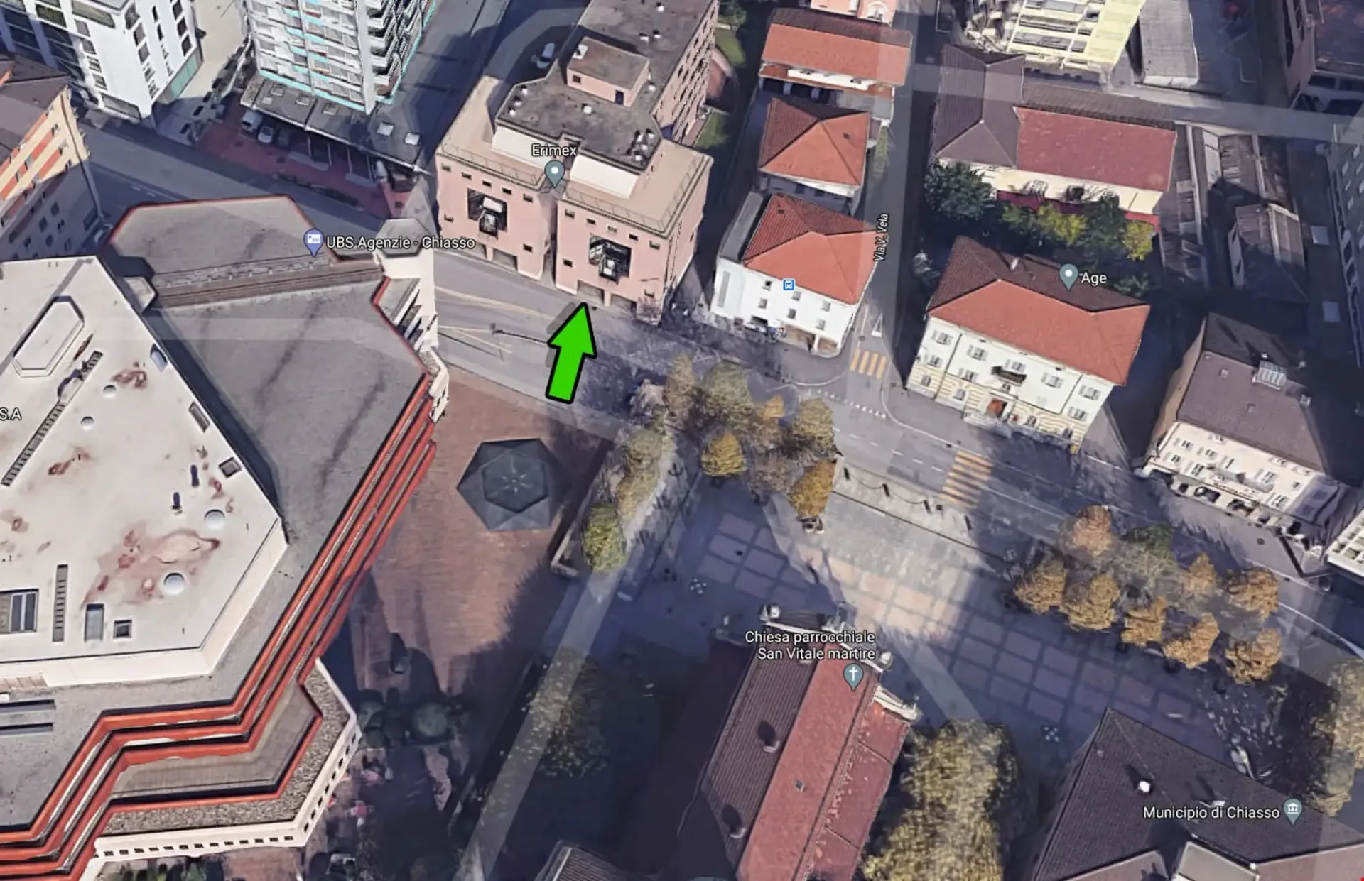 Verkauf von Gewerbeflächen in Chiasso – Bereich mit hohem Fußgängeraufkommen