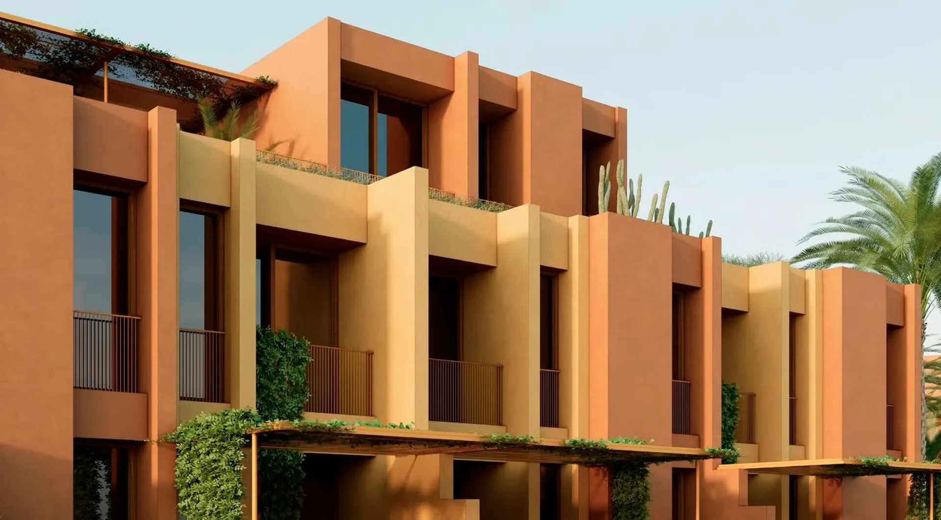 Modernes Apartment mit einem Schlafzimmer in Tuban Waterfalls, El Gouna