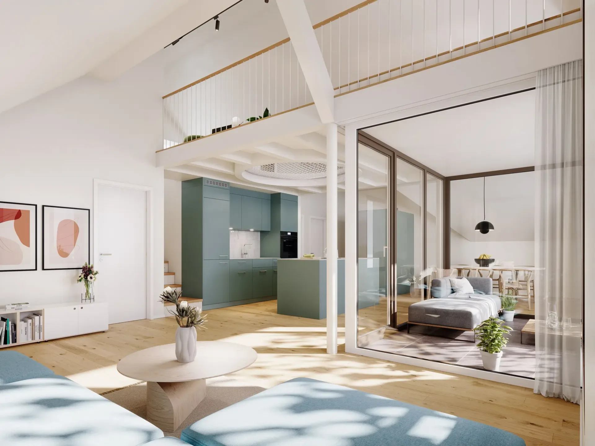 A3 | NEUBAU 4.5-Zimmer-Wohnung, 2. Obergeschoss / Galerie
