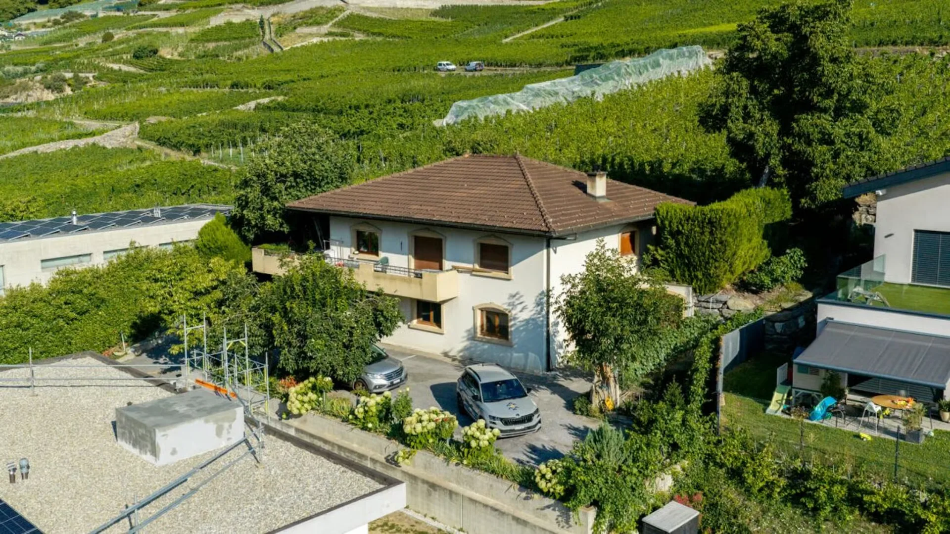 A house full of potential on the hillside of Fully