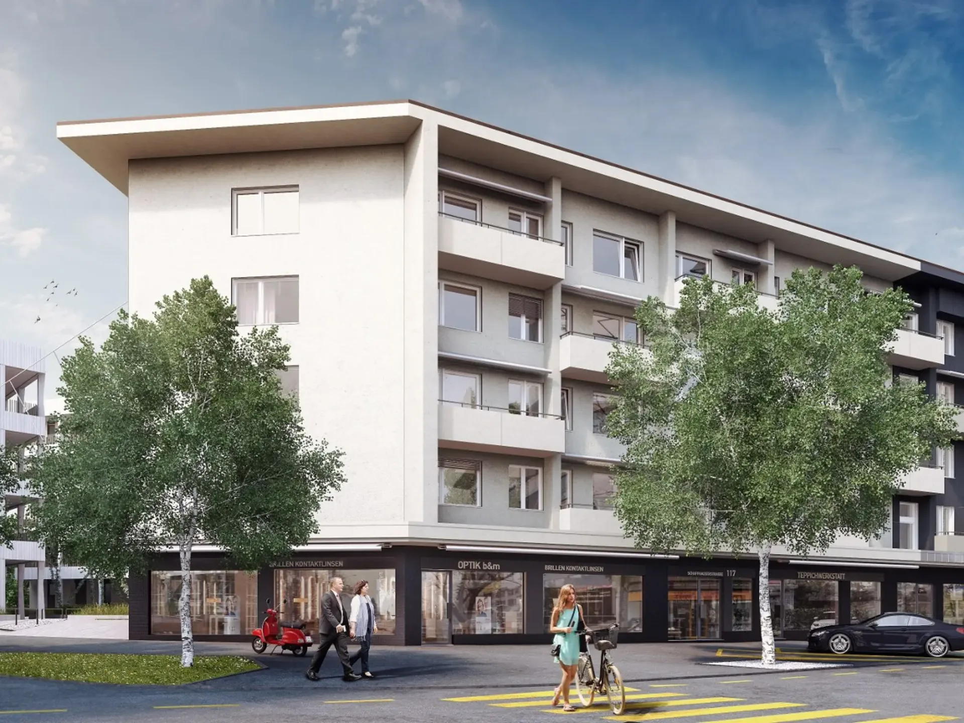 Appartamento moderno 1.5 locali con balcone