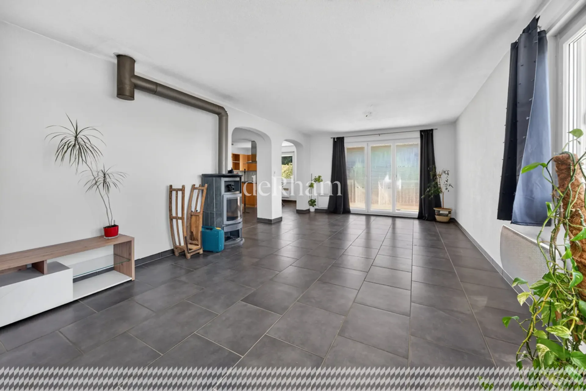 Duplex mit 6,5 Zimmern, Balkon, Terrasse und Garten