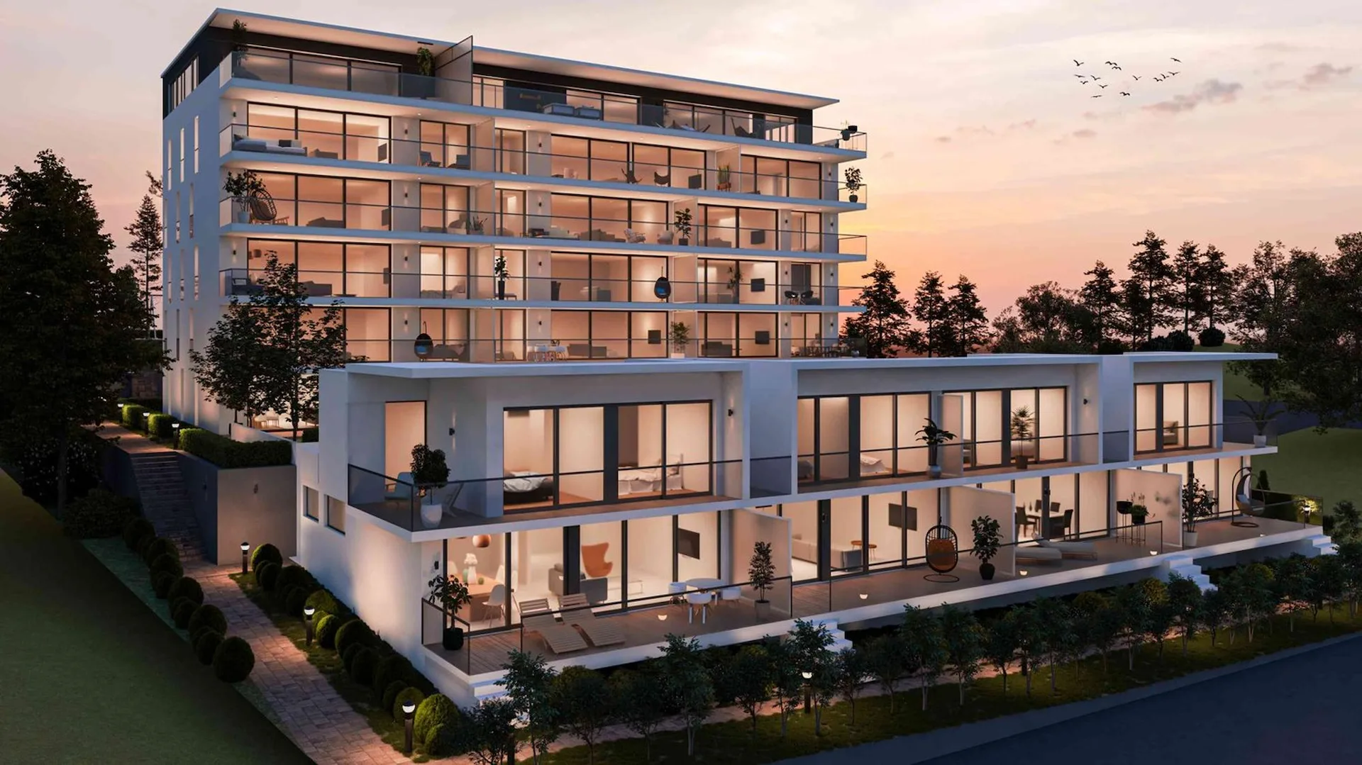 Neuchâtel centre - Magnifiques appartements de 4,5 pièces avec dégagement et situation privilégiée