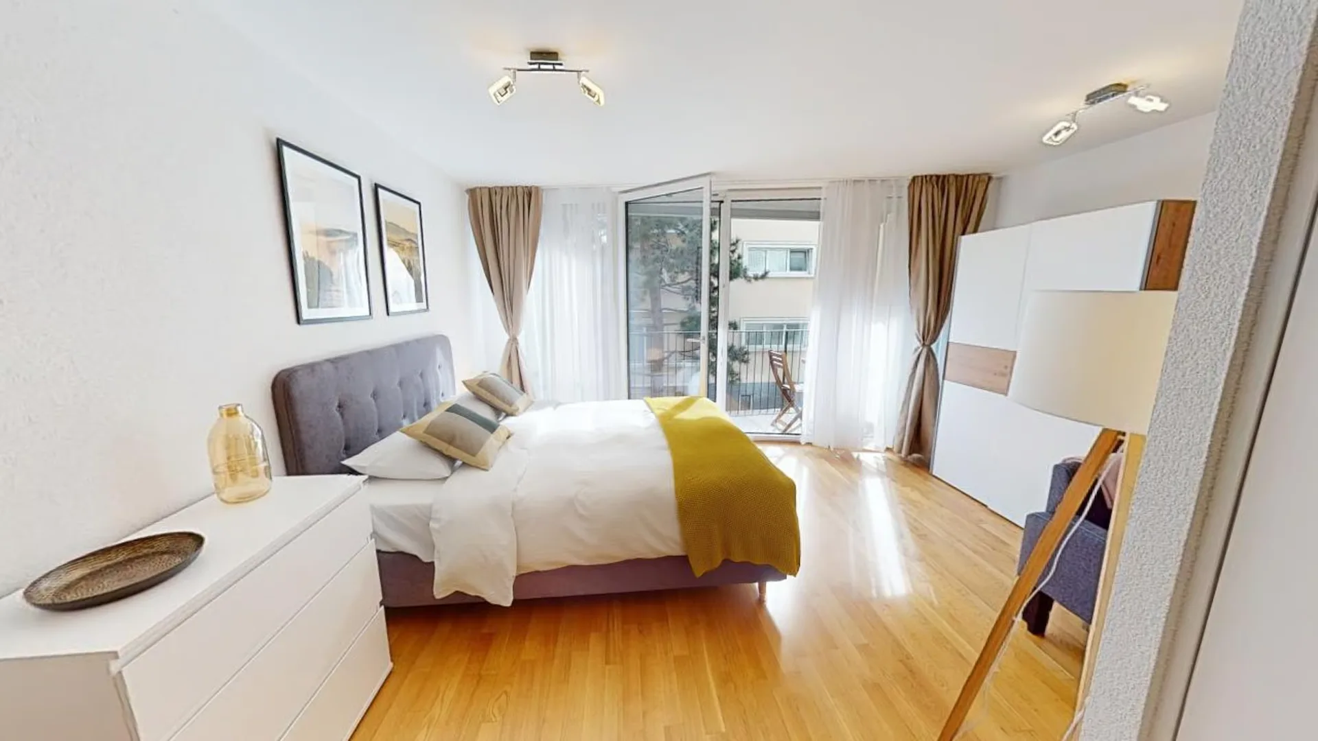 Bright & Modern studio - Central Lausanne - 10 mins walk to train station