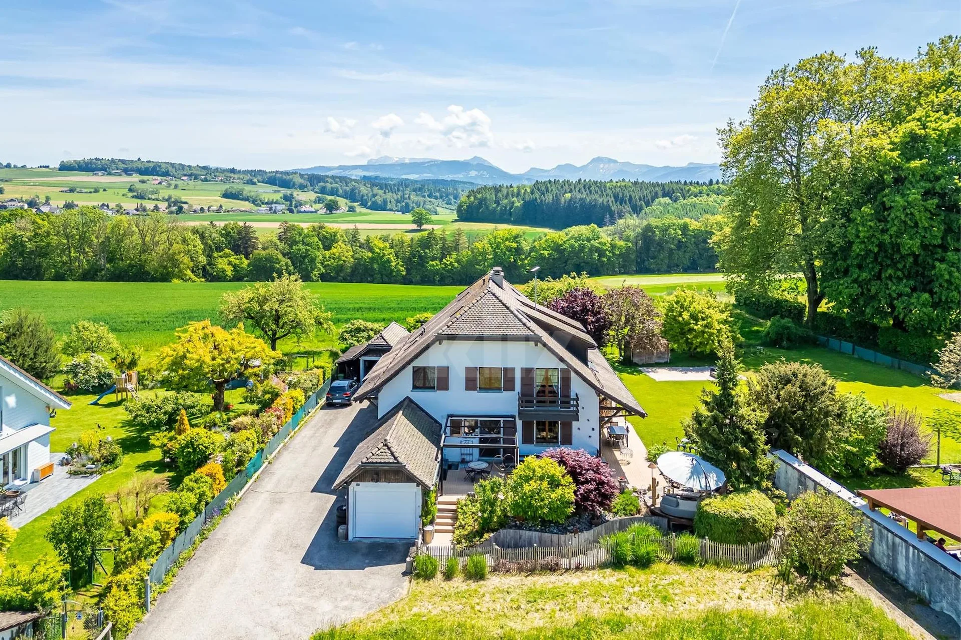 Charmantes Haus mit Garten und drei Terrassen