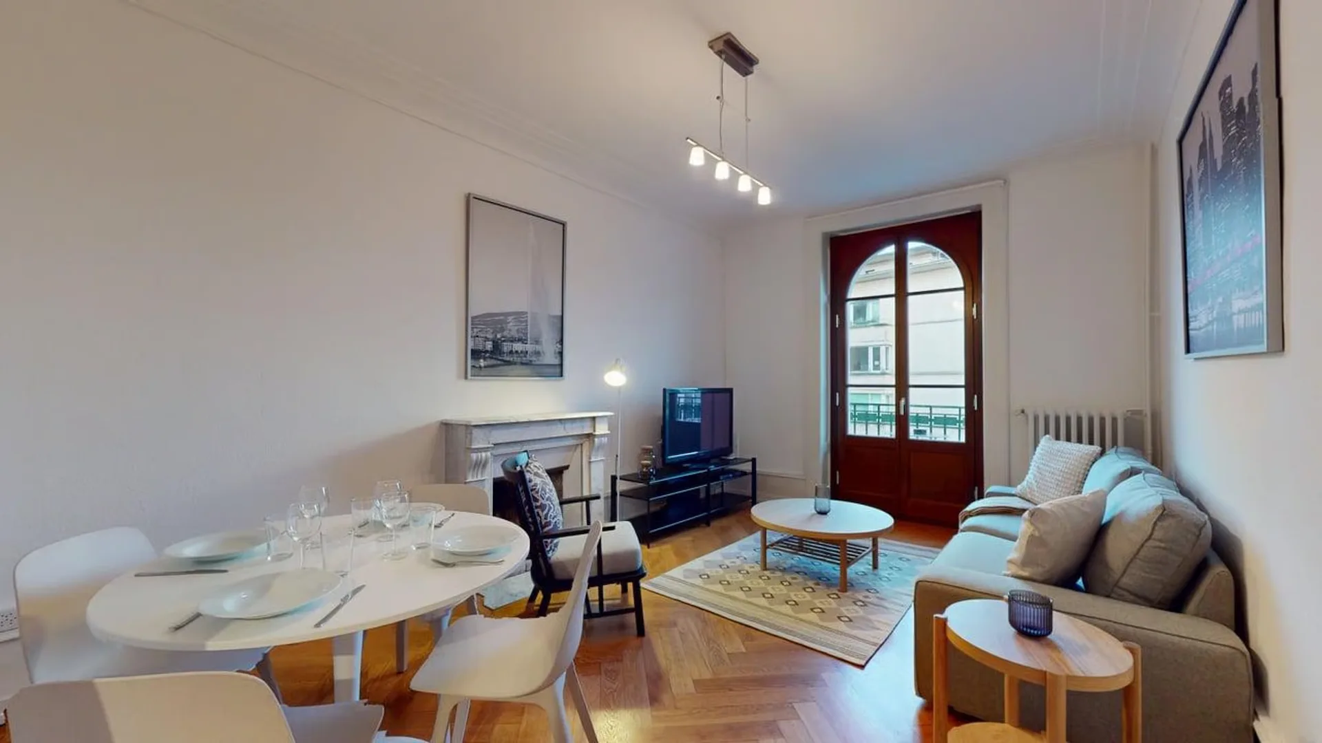 Komfortable 2-Zimmer-Wohnung mit Balkon in Zentral-Genf – Rue de Lausanne 83!