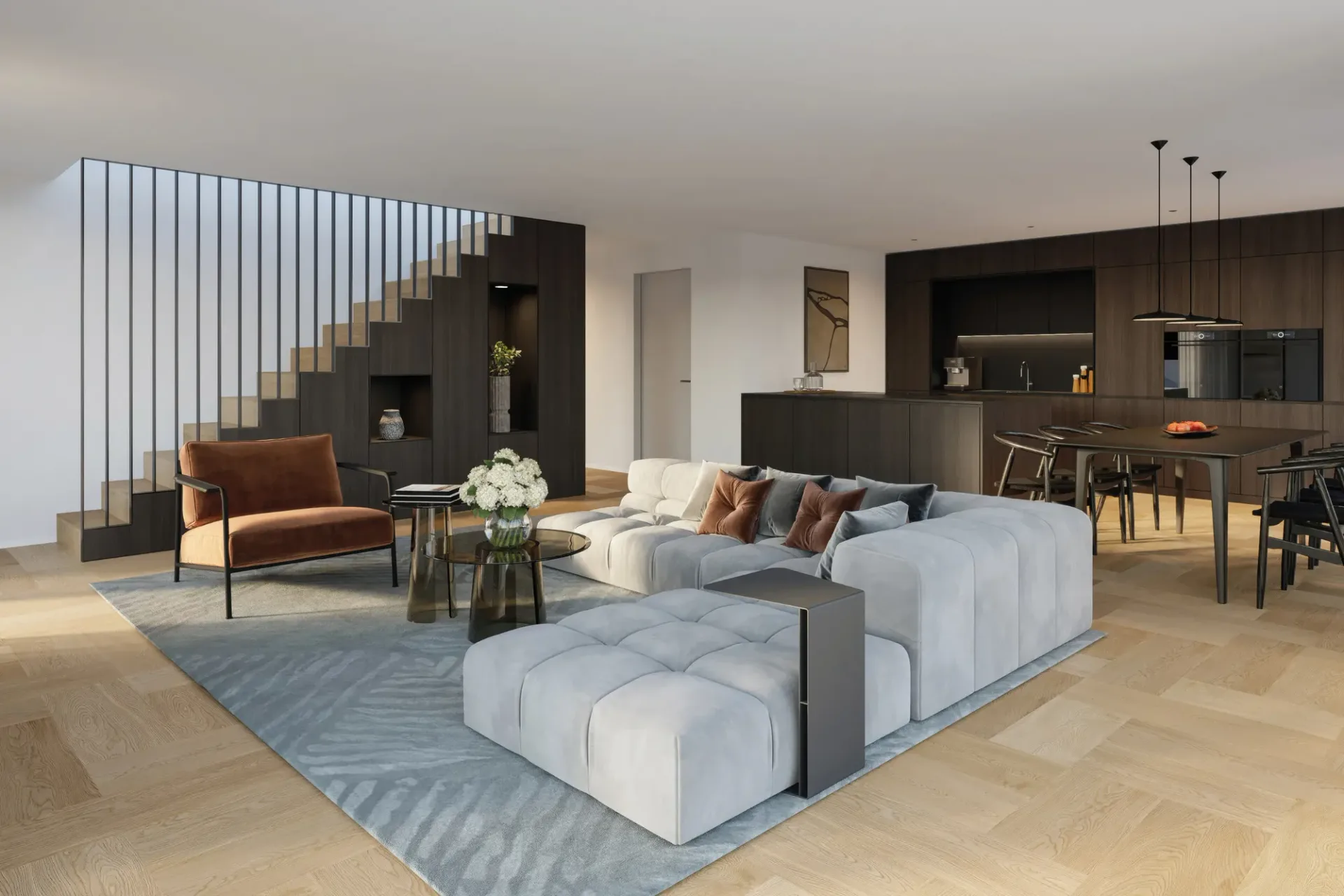 4.5 Zi. Neubau-Attika mit Dachterrasse 4.B