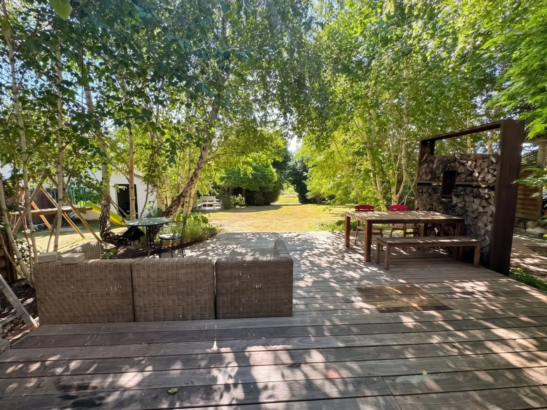 Prächtiges Apartment/Haus im Dorf mit großem Garten