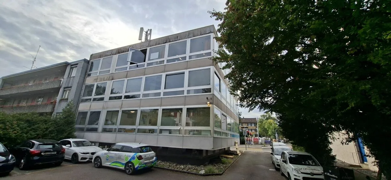 Gewerbeliegenschaft in der Wohnzone