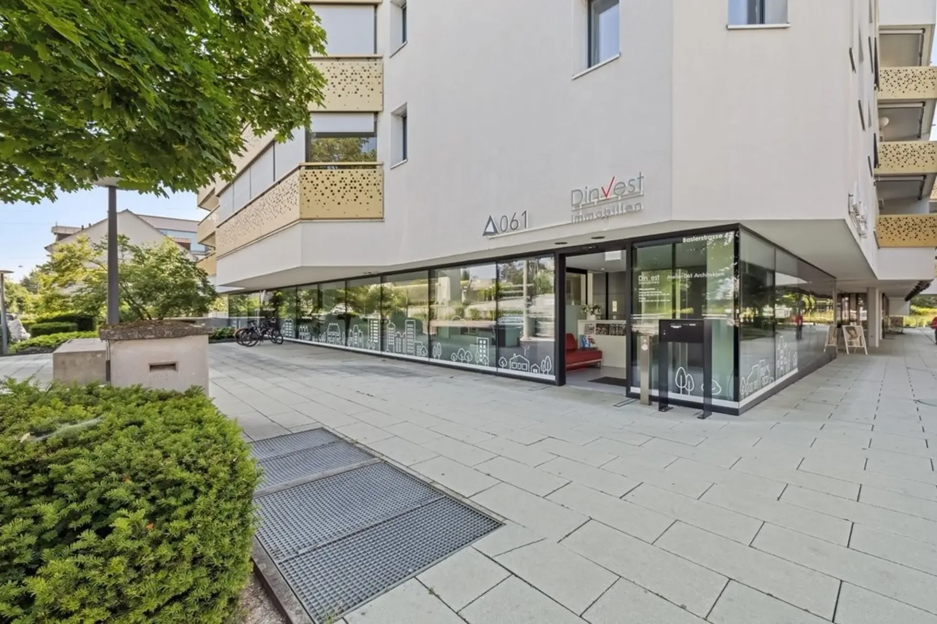 Toplage in Allschwil für Büro, Praxis, Schulung oder Kita.