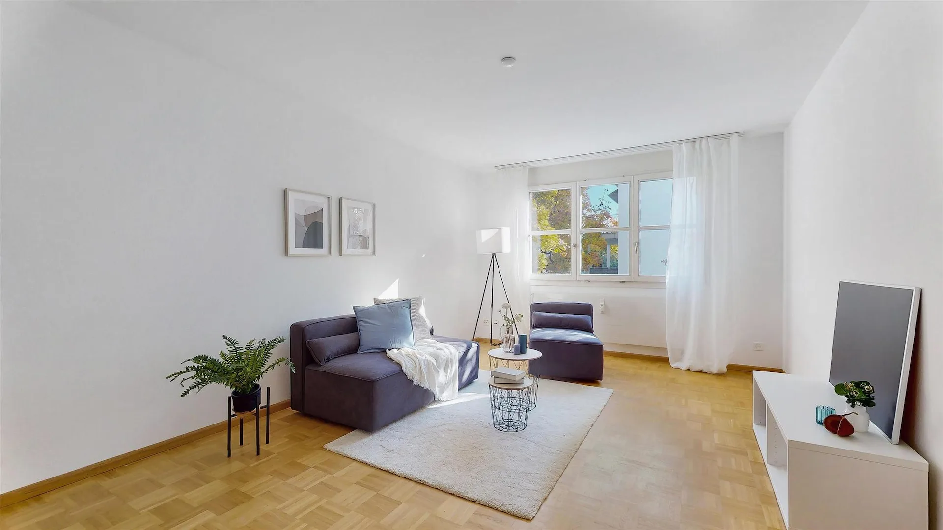 Moderne Wohnung im Grünen