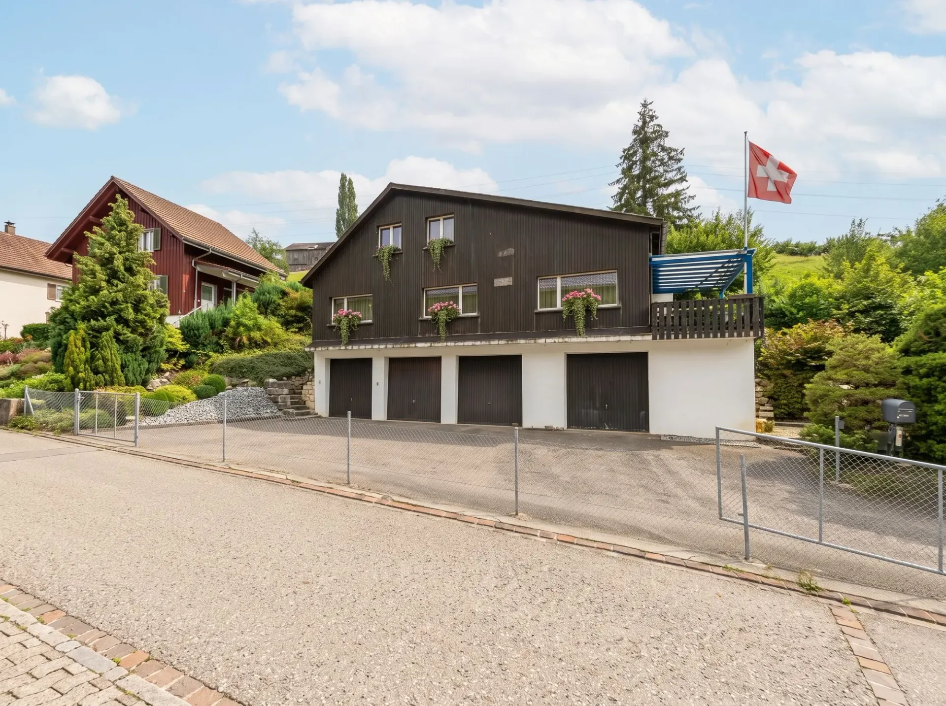 Charmantes Familienidyll an der Wasserfluh in Lichtensteig