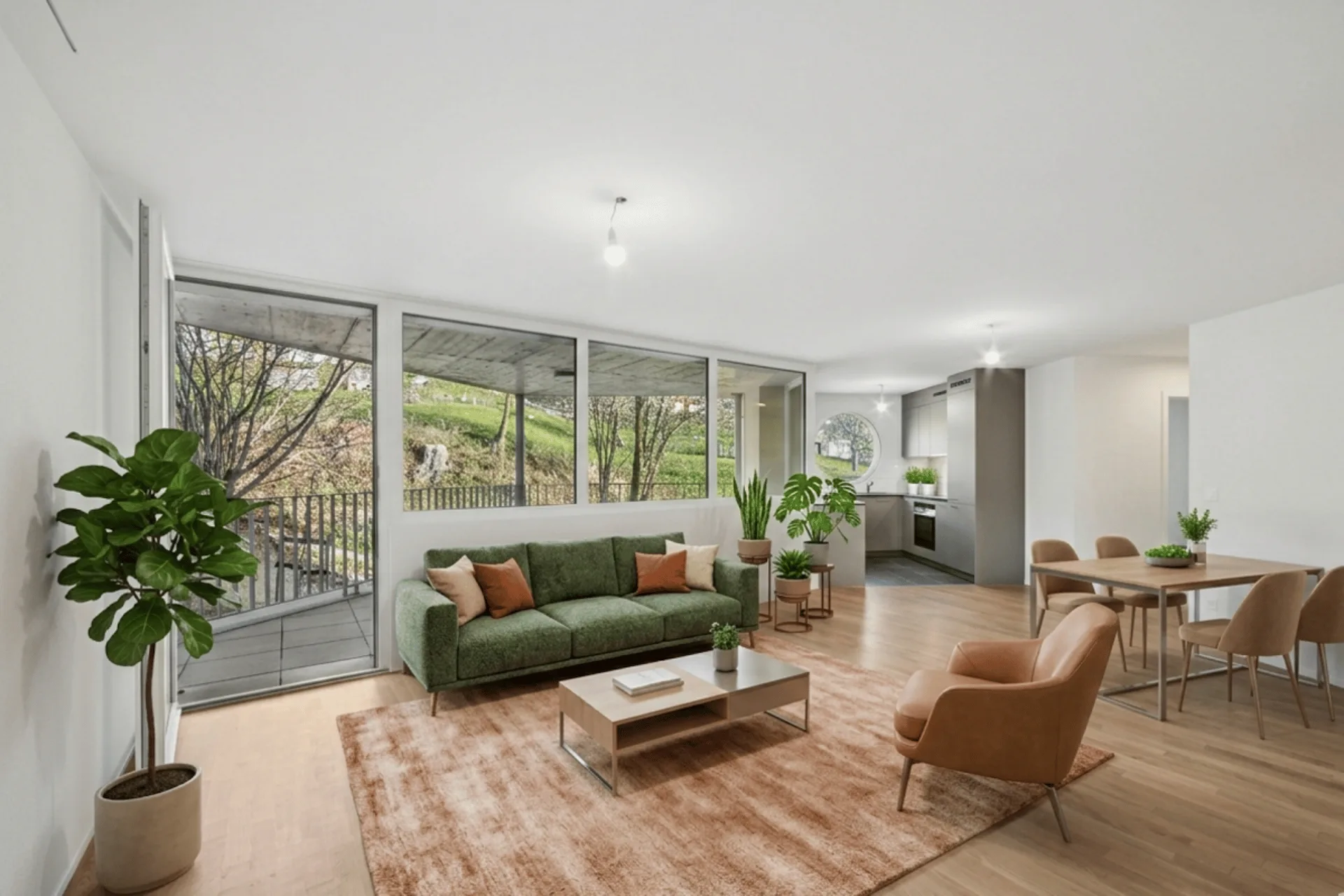 Superbe appartement neuf de 4.5 pièces avec loggia de 15 m²