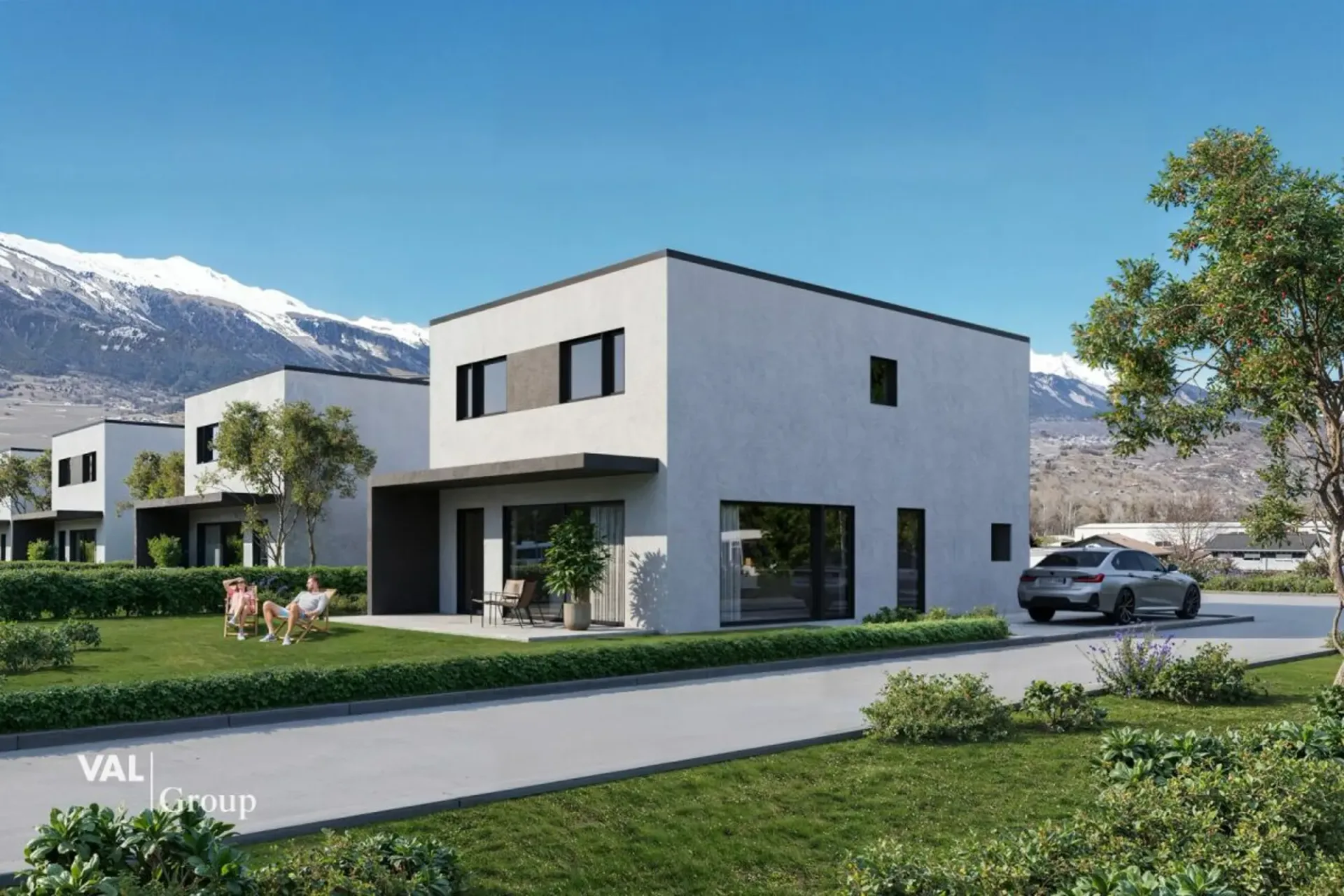 Villa contemporanea di 4.5 locali - Un modo di vivere tra natura e modernità