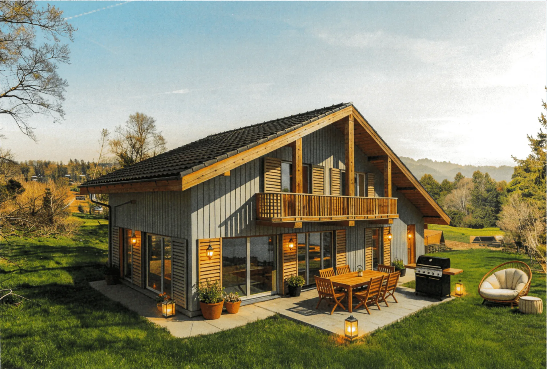 Zu Verkaufen - Villa/Chalet nach Plänen - (zwei Schritte von der Vue des Alpes)