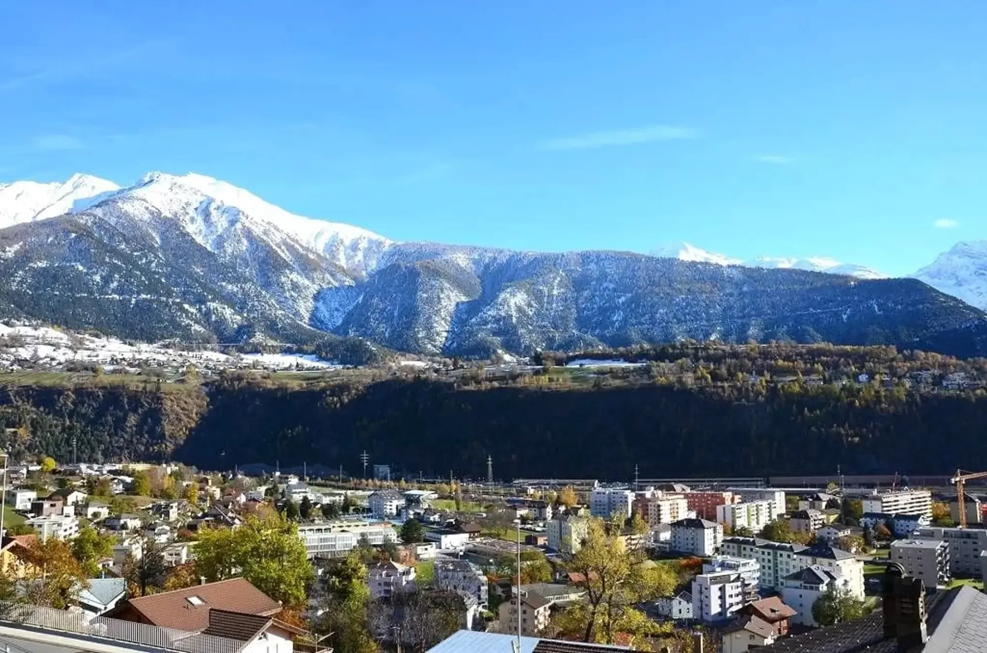 Sonniges Bauland mit Panoramasicht in Naters
