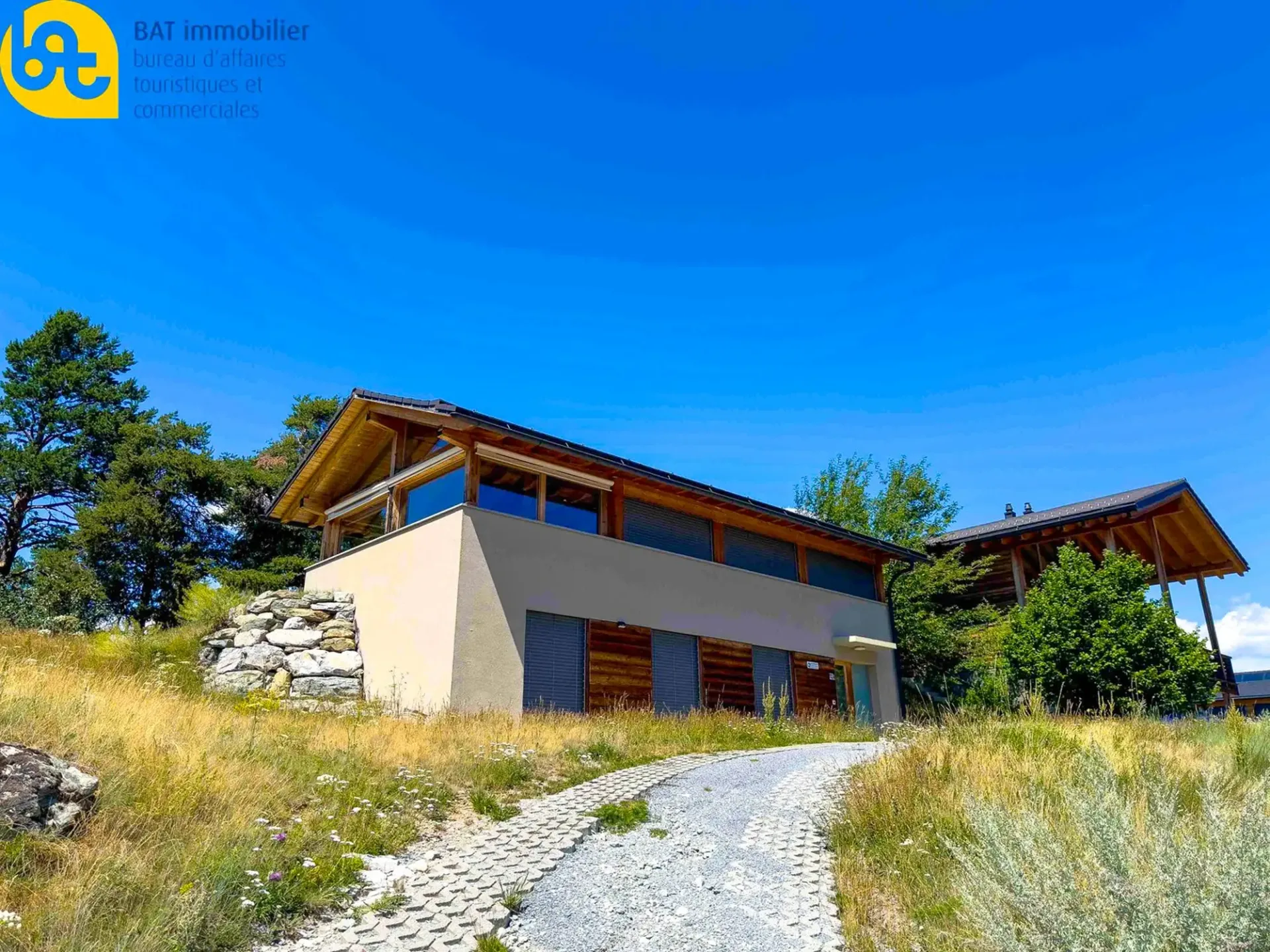 Modernes Chalet mit 4 Zimmern und Panoramablick in Vercorin