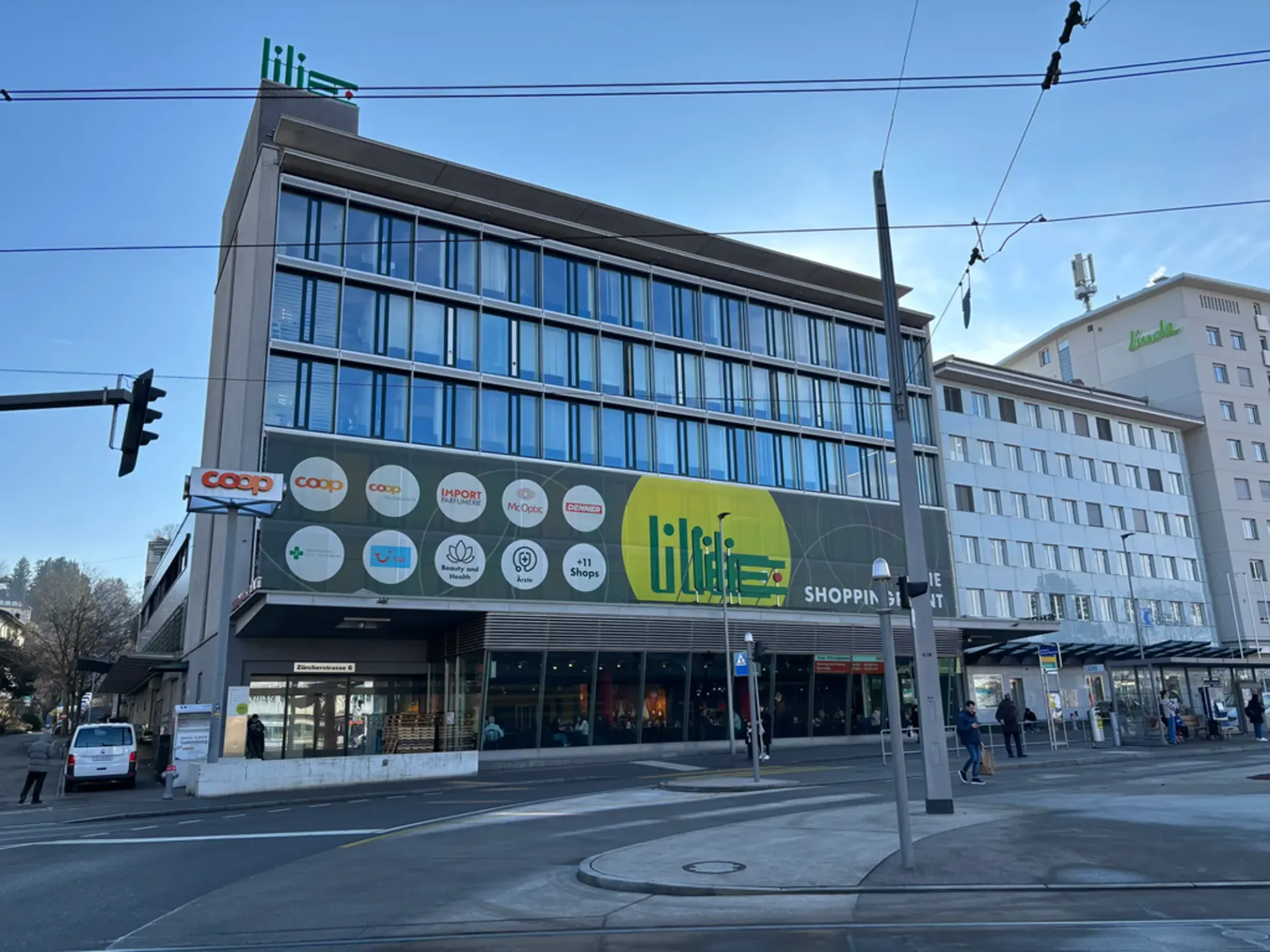 Helle und grosszügig Räumlichkeiten im Lilie Shoppingpoint