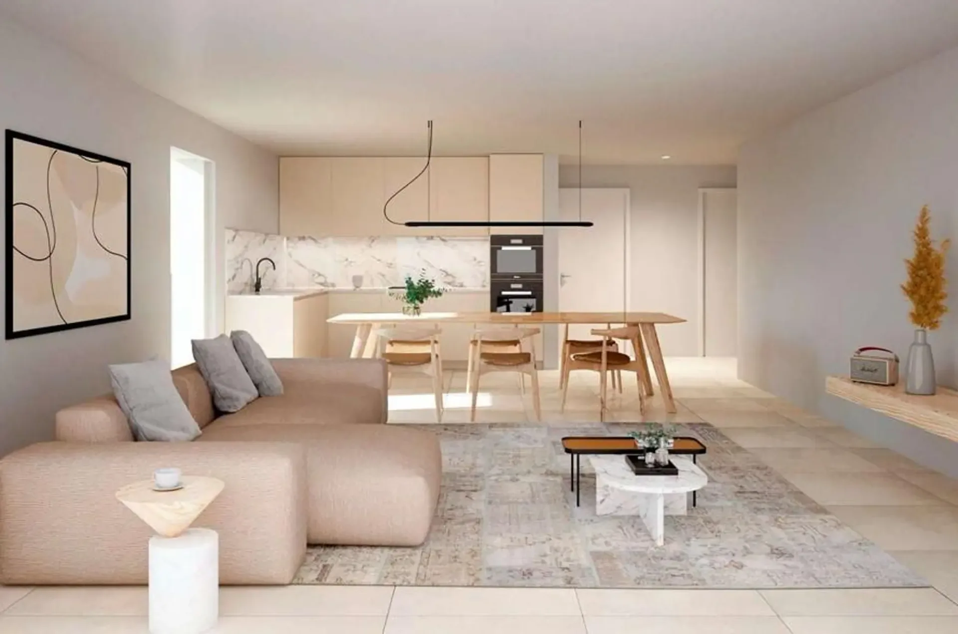 1. Stock 4,5 Zimmer mit großem Balkon