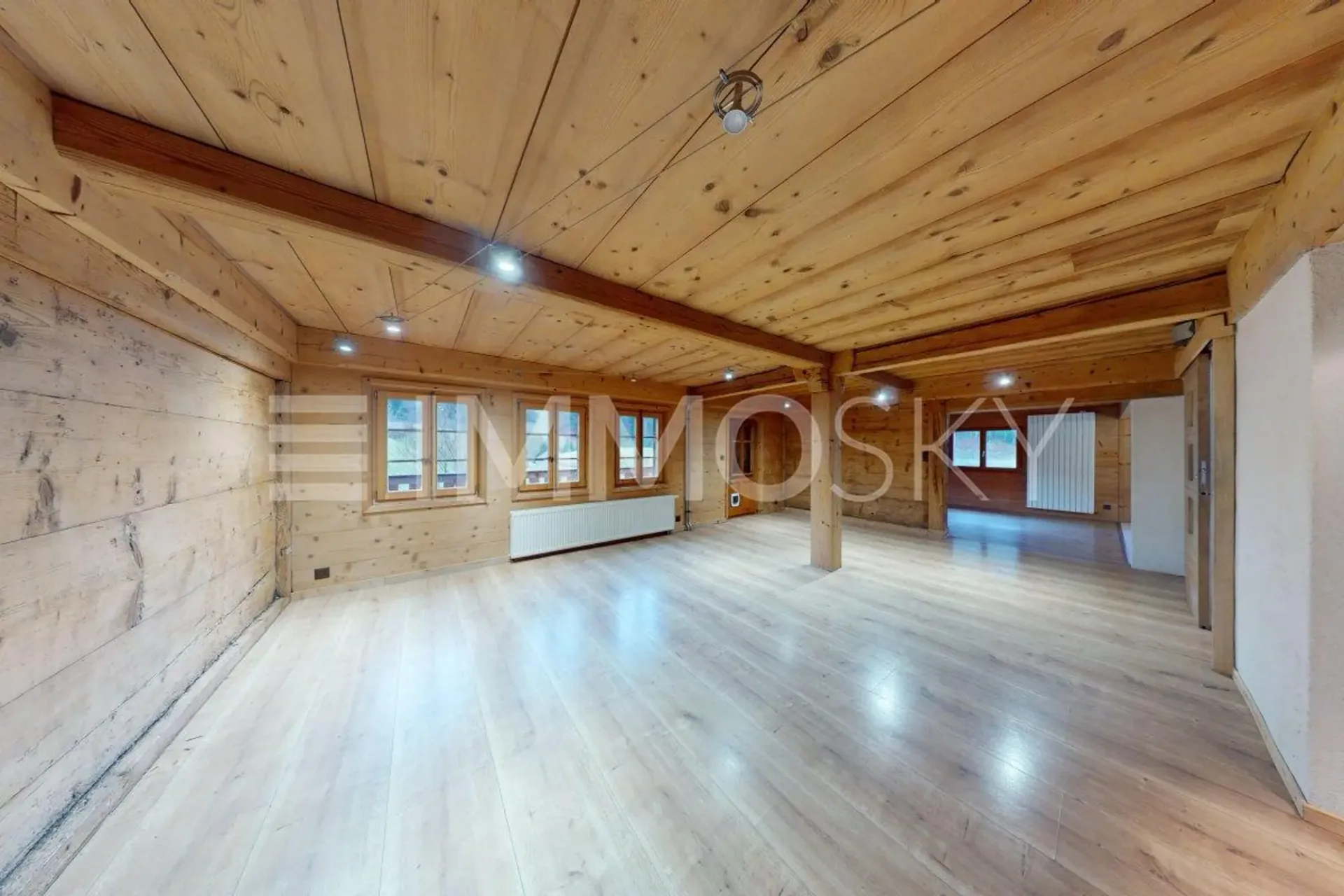 Chalet à La Tine, aux portes de Château-dx !