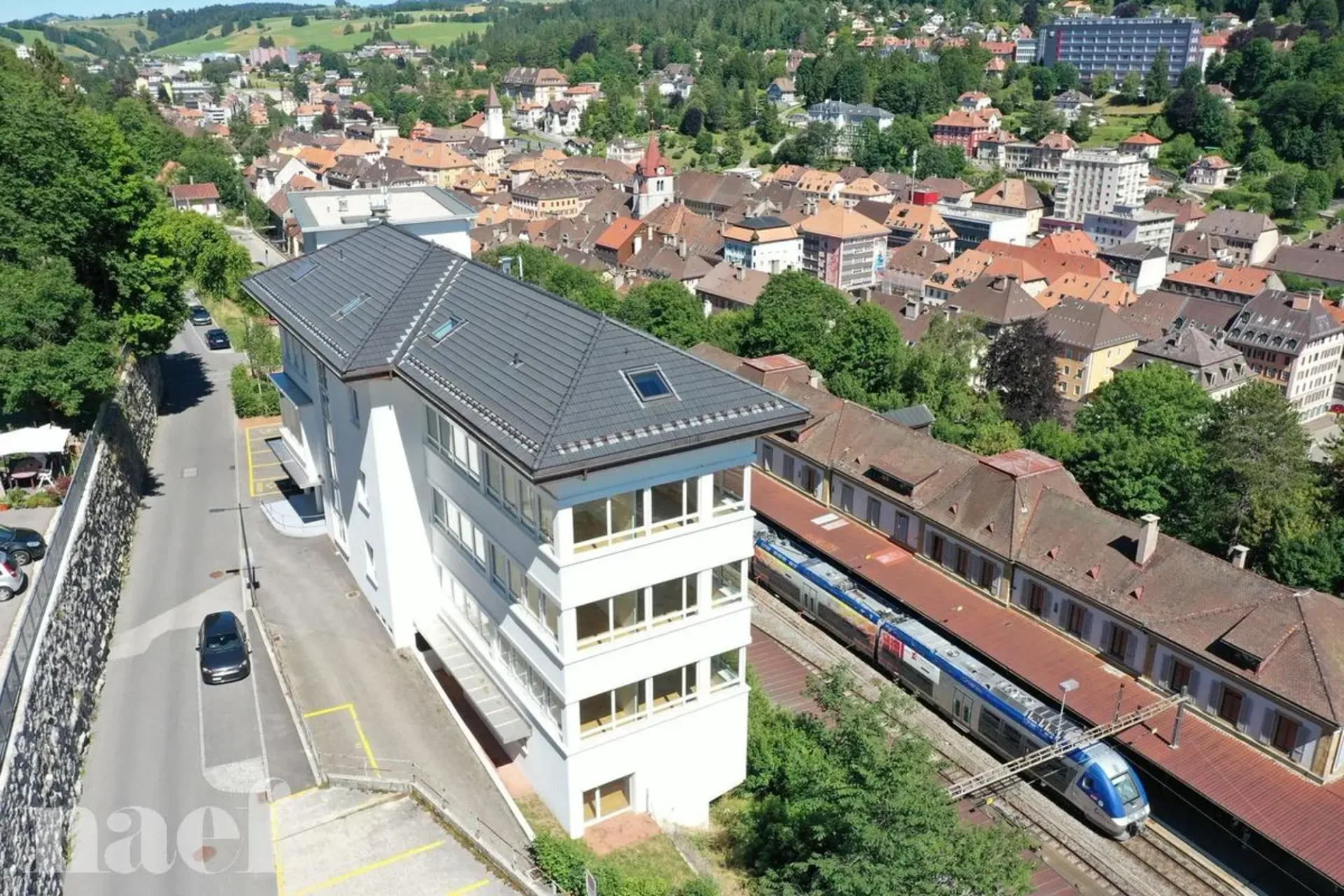Außenparkplatz