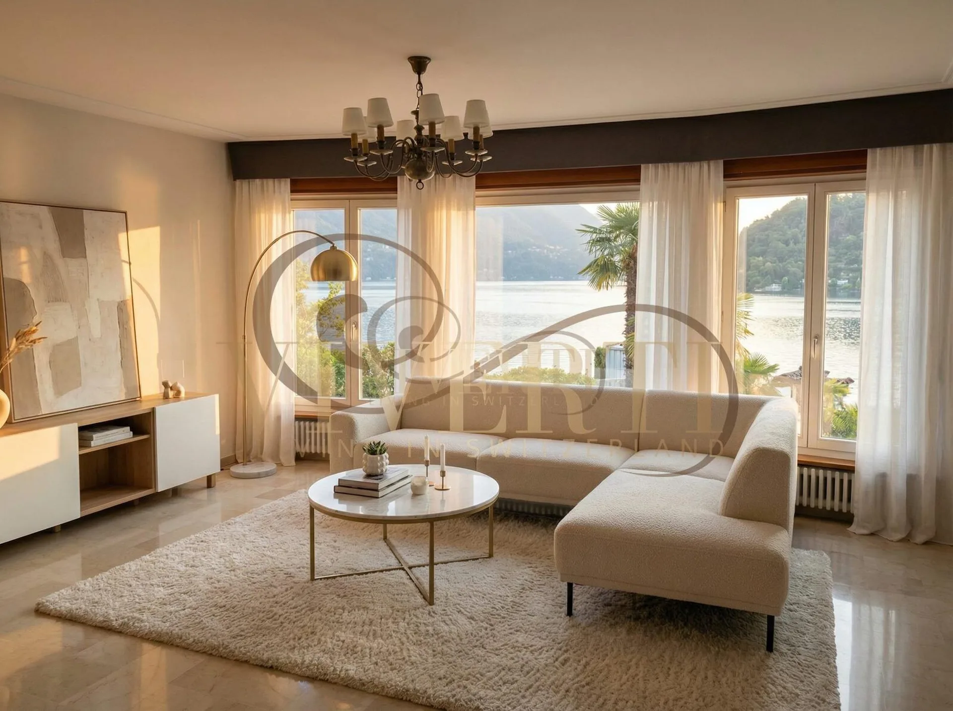 Villa von Prestige mit Seeblick in Carabietta