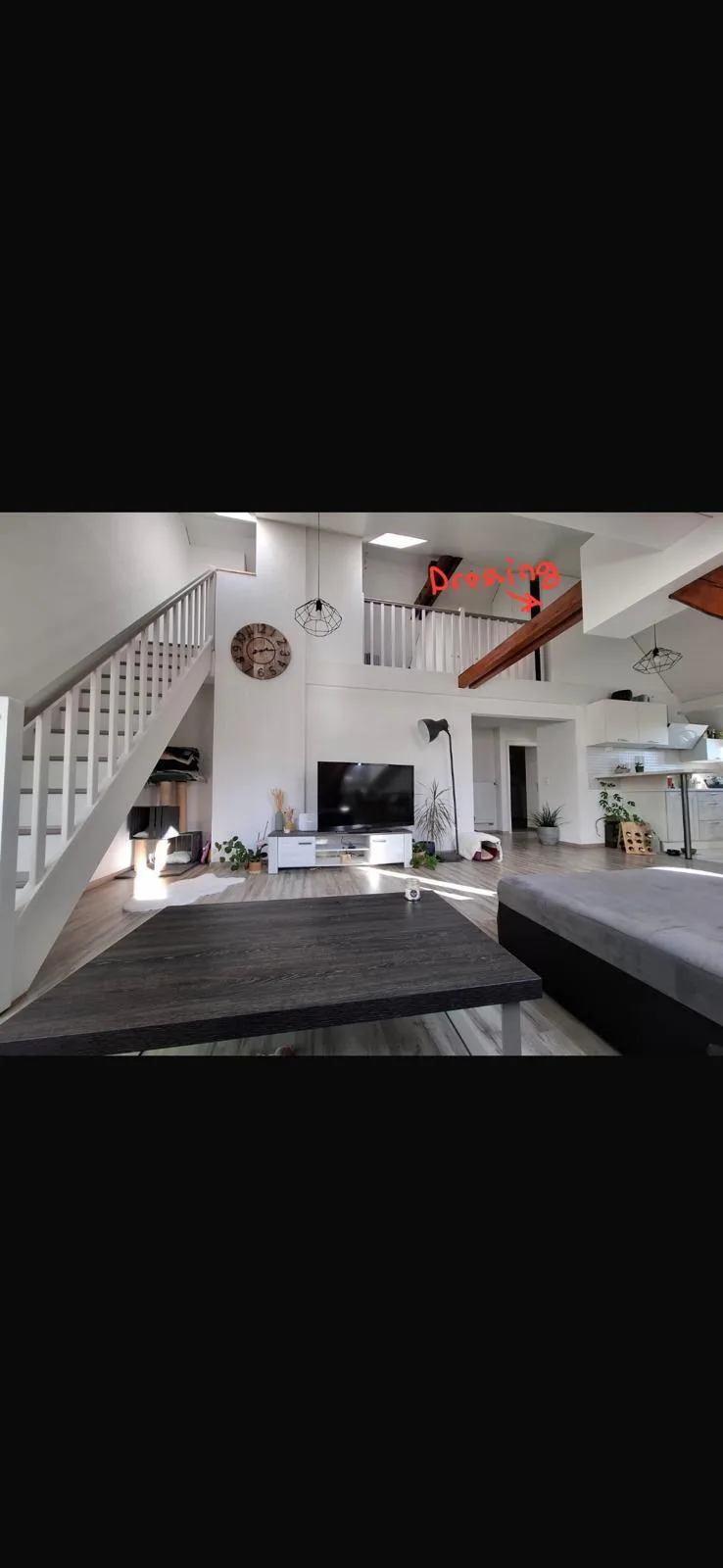 Appartement duplex de 4.5 pièces avec vue, au 4ème étage à La Chaux-de-Fonds