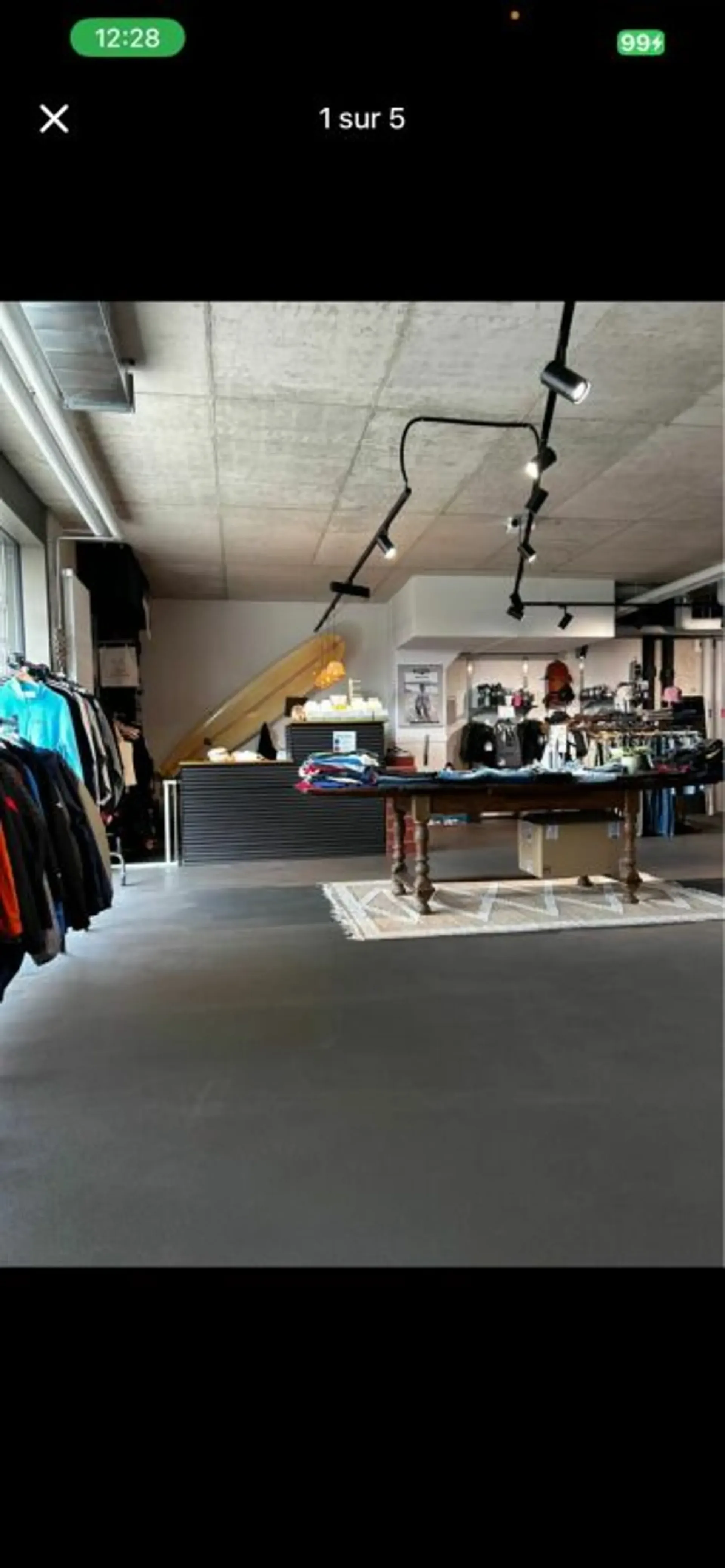 Lokal gewerblich 120 m2 in Neuchâtel