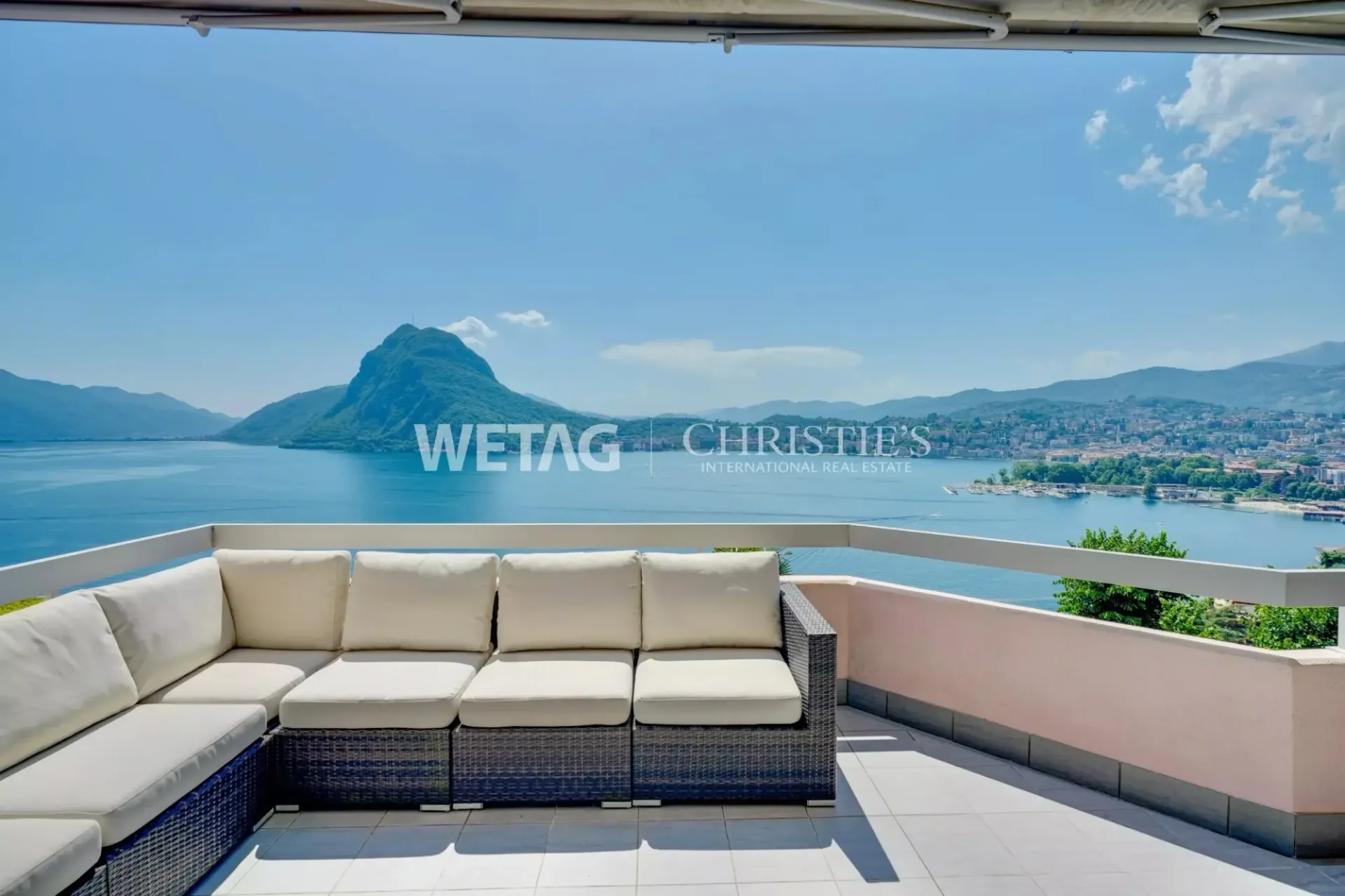 Lugano-Castagnola: Appartamento con vista mozzafiato sul Lago di Lugano in vendita, anche acquistabile come seconda casa