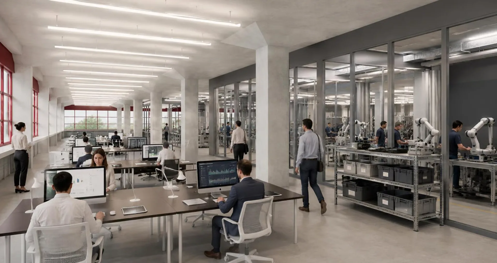 Vielseitige Gewerbeflächen für Technik, Forschung und Produktion in Basel