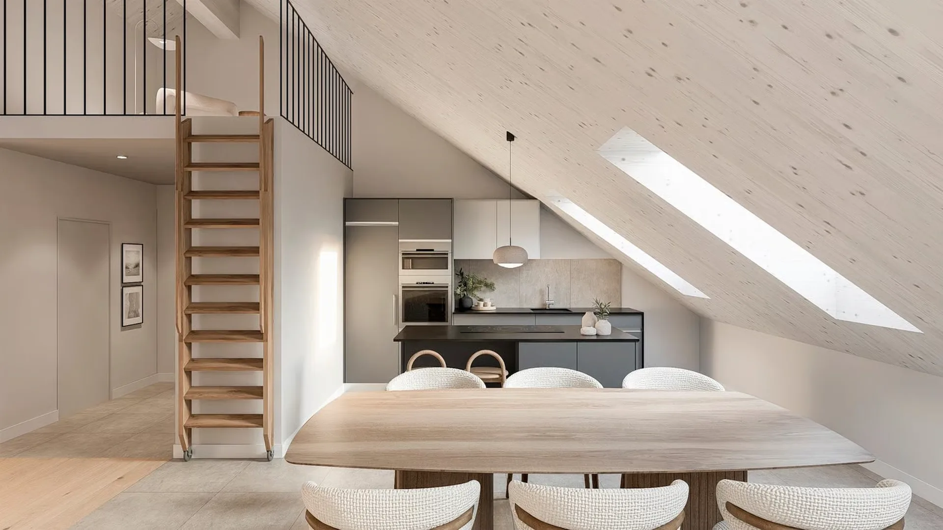 Neue 2.5-Zimmer-Wohnung mit Balkon in Missy