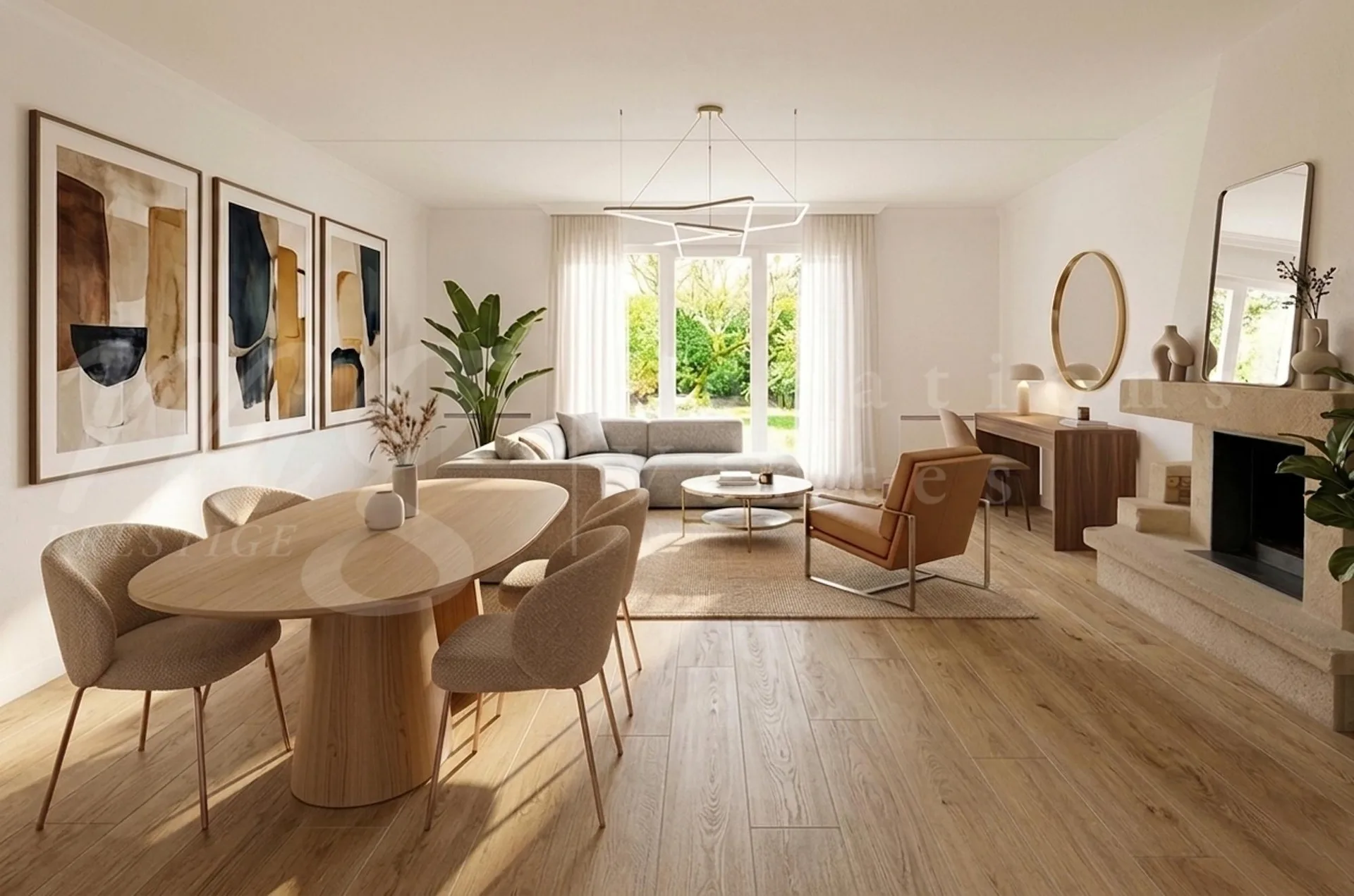 RAVISSANTE MAISON FAMILIALE AVEC JARDIN SUD