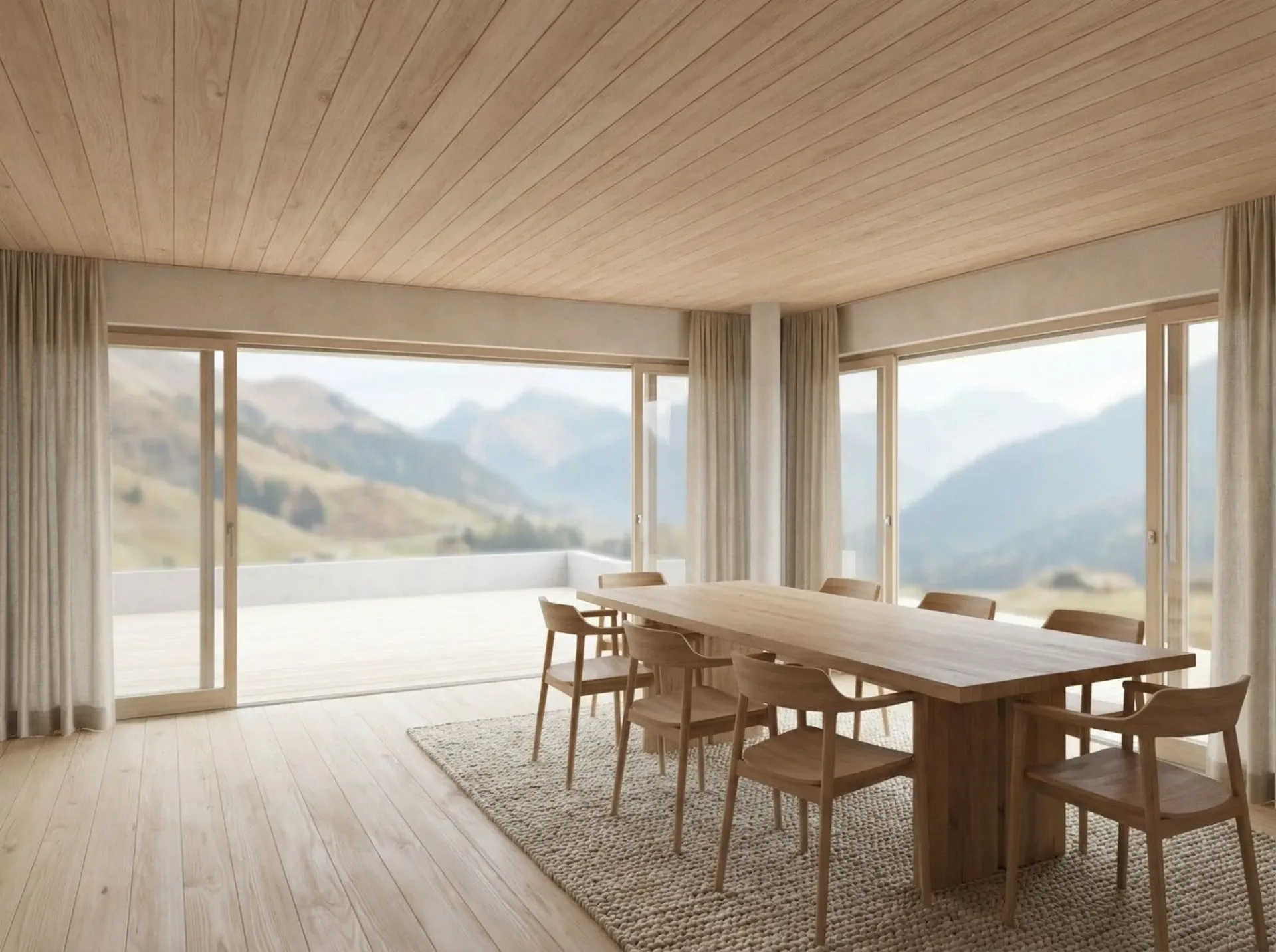 Charming chalet, south-facing terrace 44 m² and unobstructed Alpine view _ LOT 1: A rare 3.5-room apartment