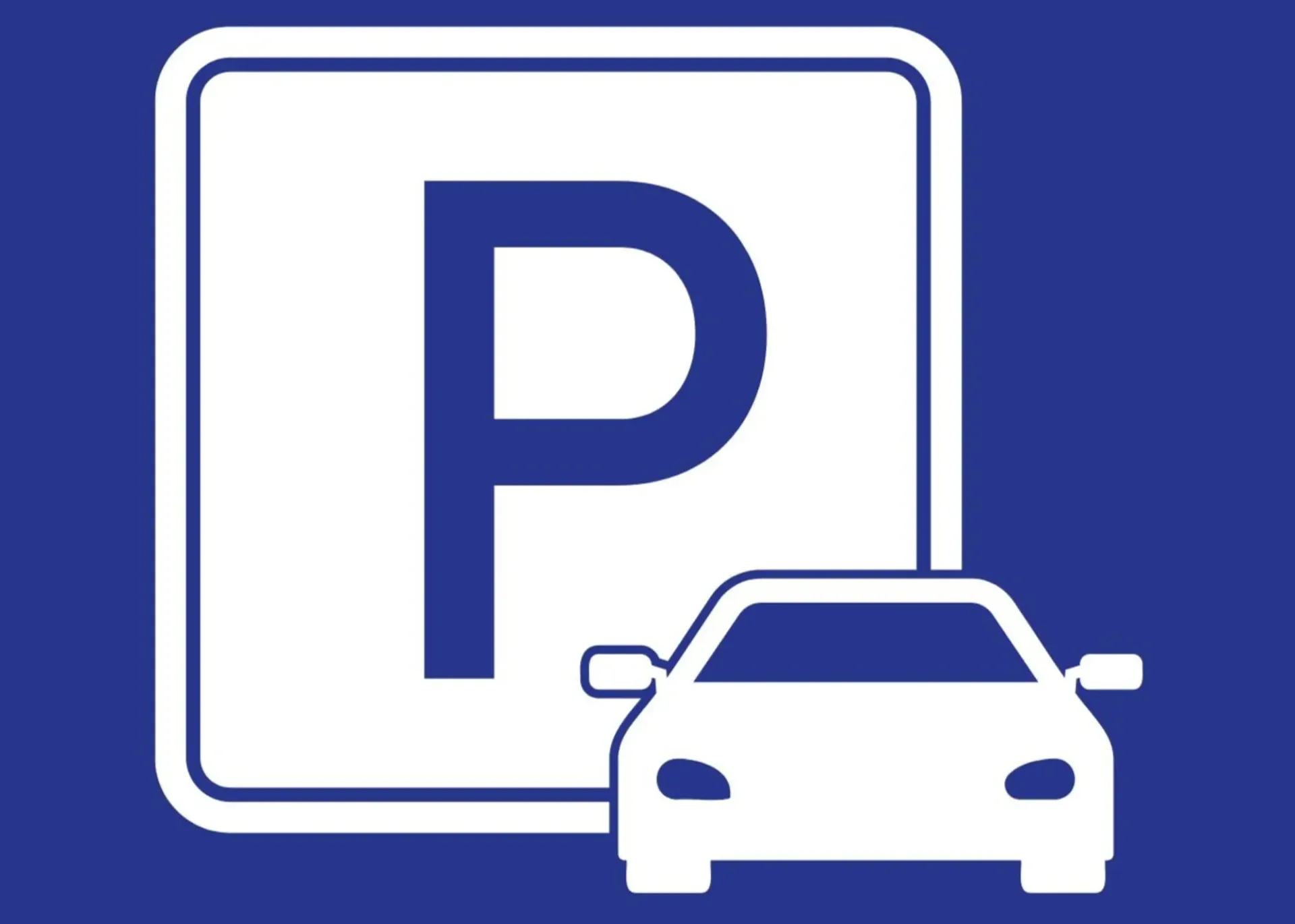 Parkplatz in Lausanne