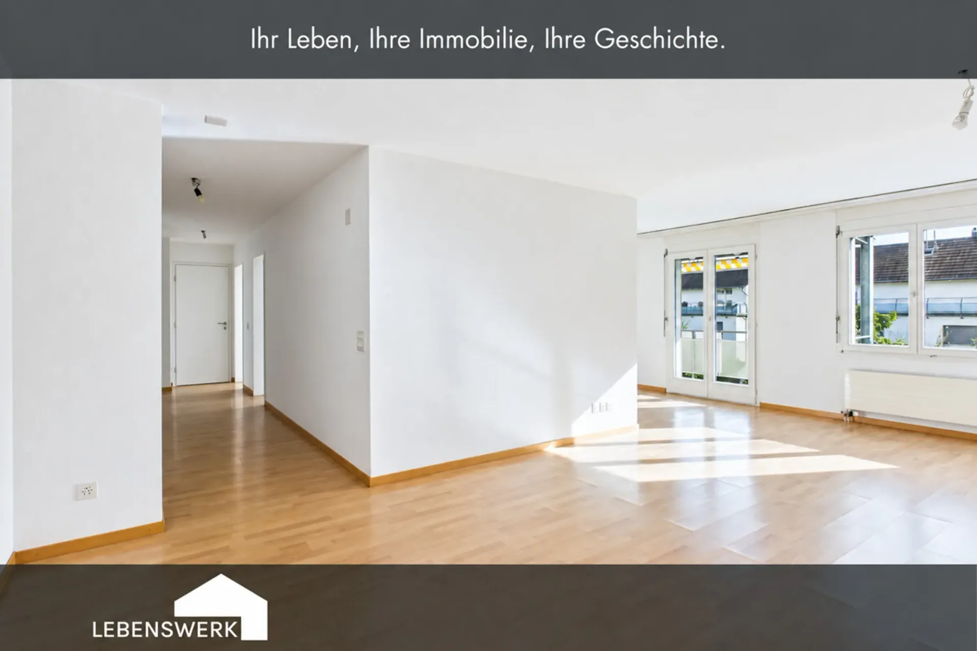 Helle 3.5-Zimmer-Wohnung in ruhiger Lage mit gedecktem Balkon, Bottigh