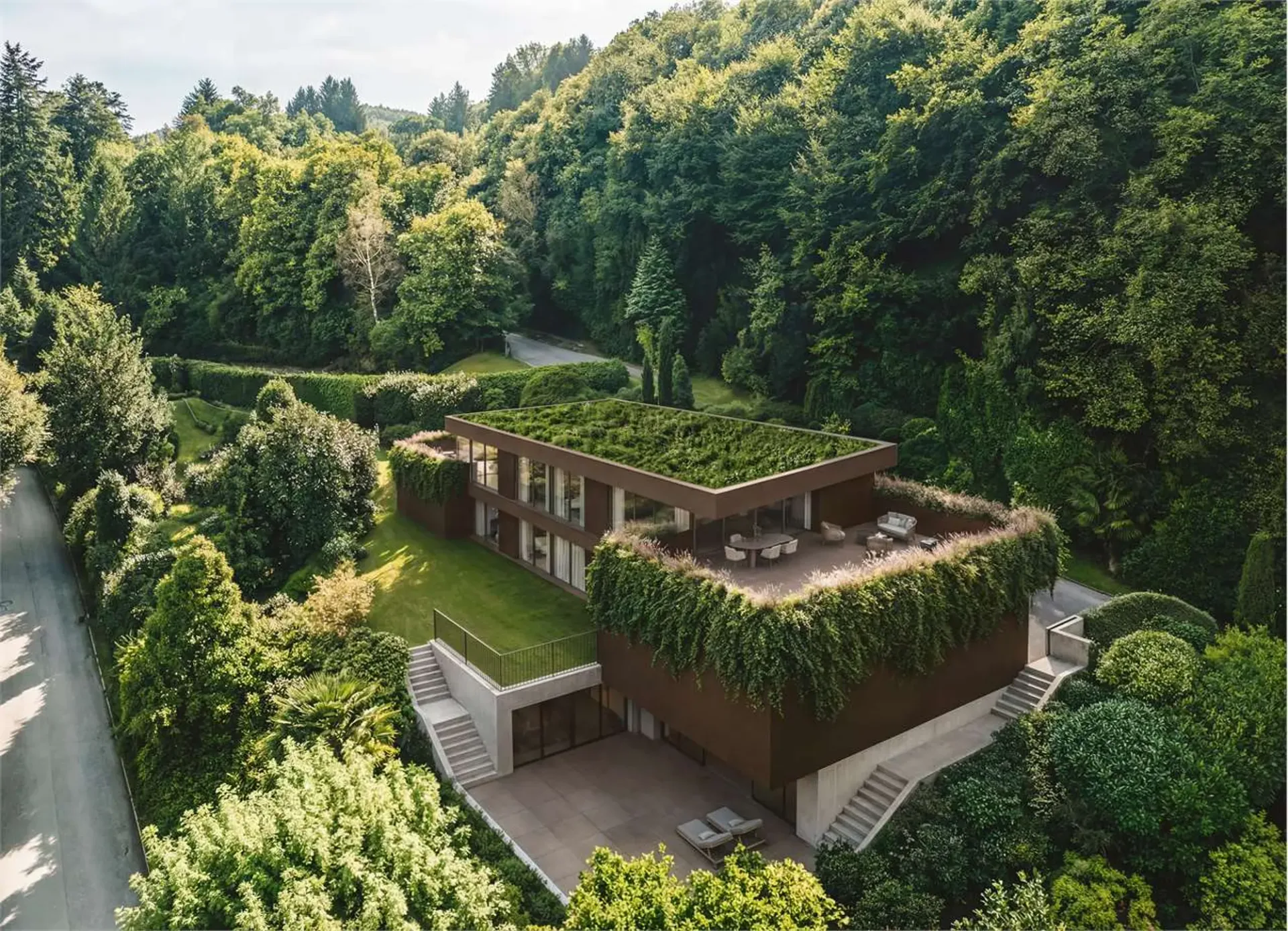 Bauplatz mit bestehender Villa zur Renovierung