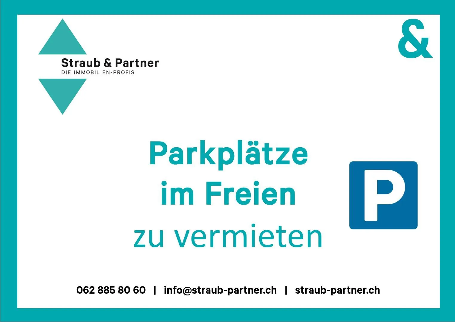 AUSSENABSTELLPLATZ ZU VERMIETEN