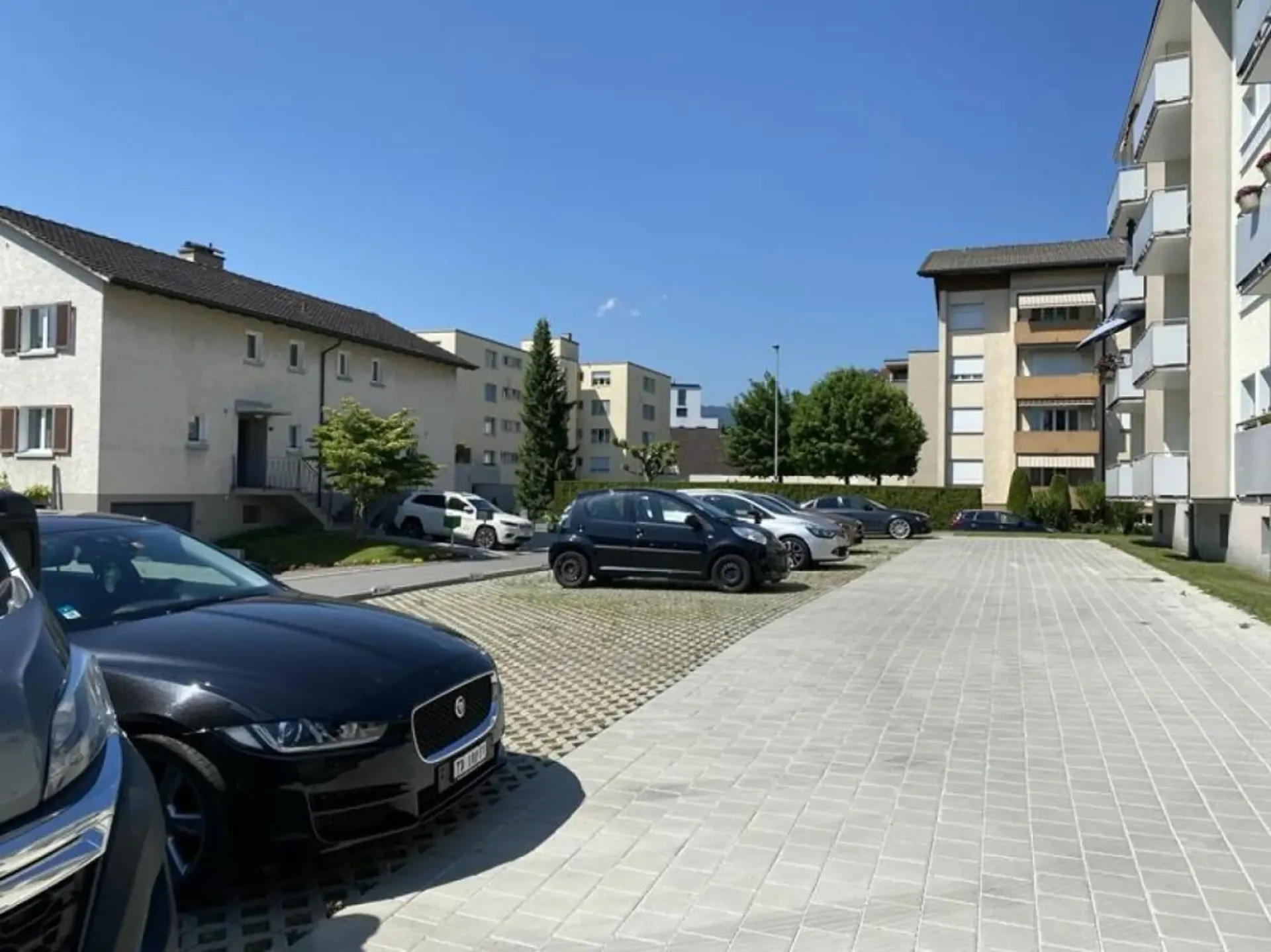 Aussenparkplatz in Au (SG)
