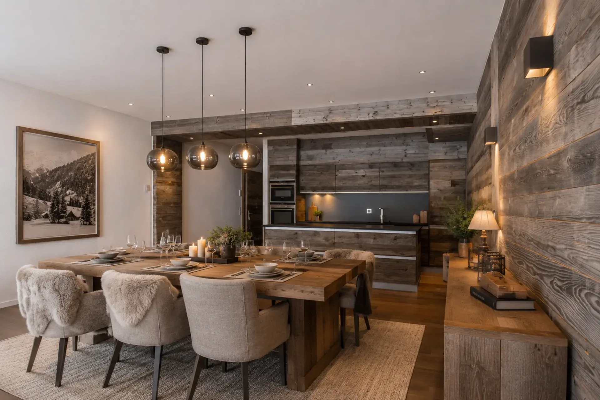 Prächtiges renoviertes Apartment mit großen Skiterrassen IN/OUT