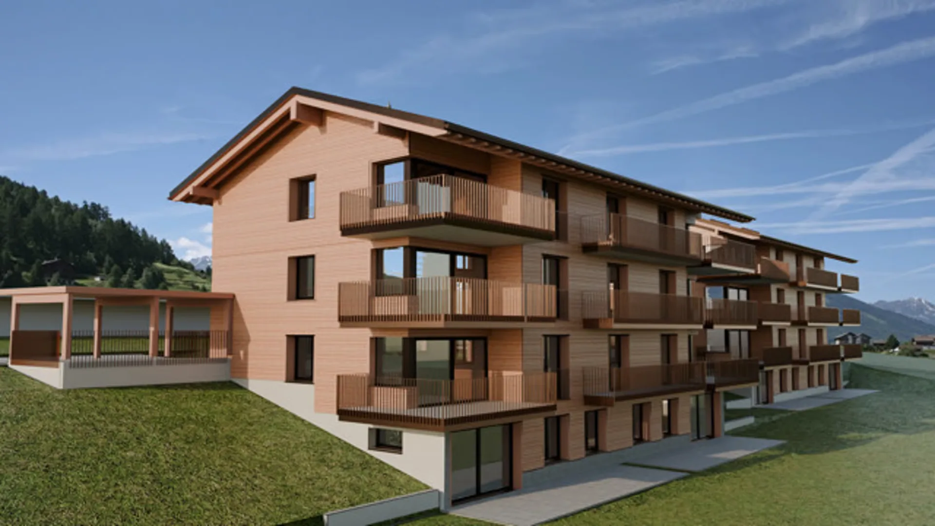 Nax - 2,5 Zimmer - Balkon zum Himmel D11