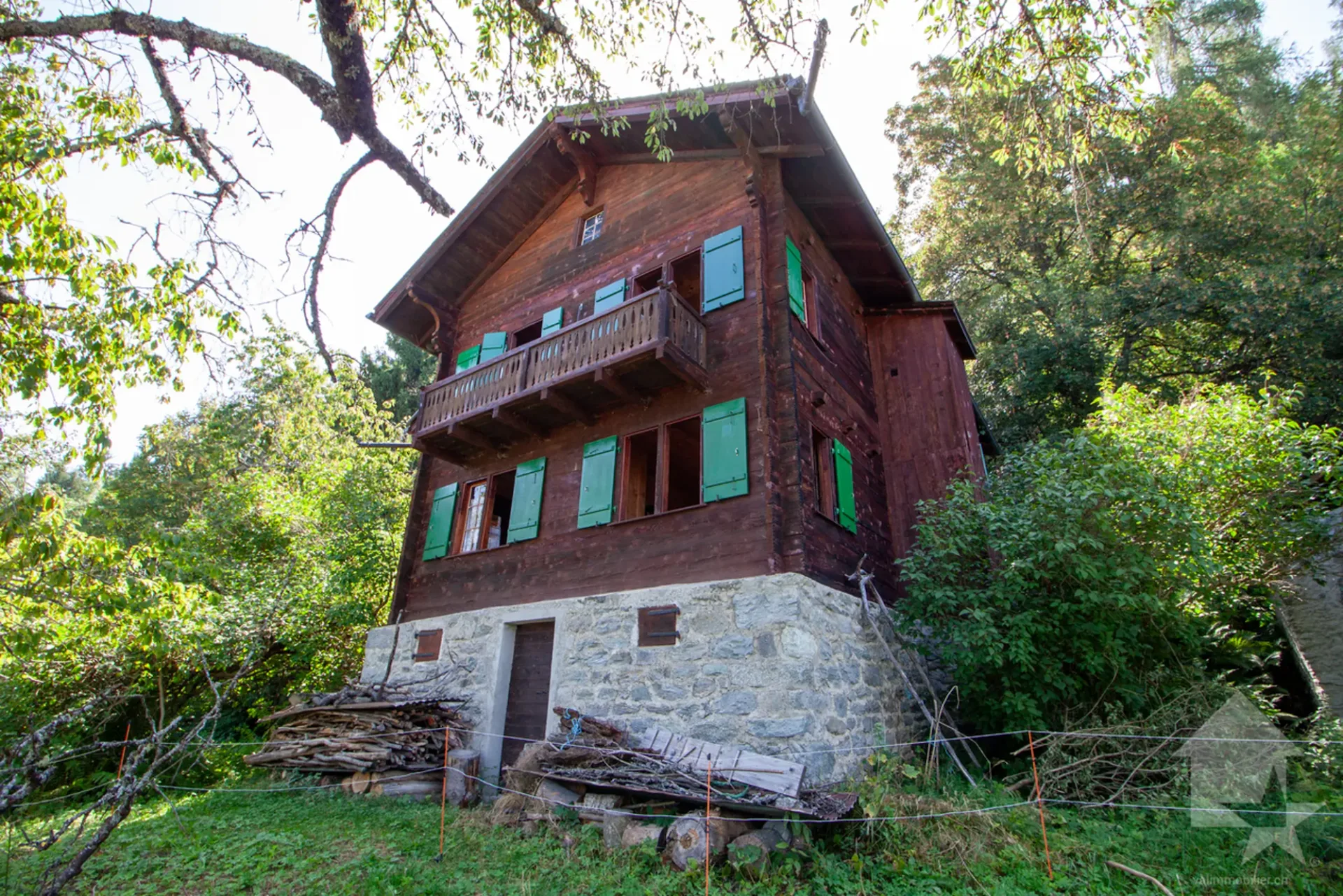 Authentisches Walliser Chalet, 6 Minuten von den Skipisten von Veysonnaz entfernt